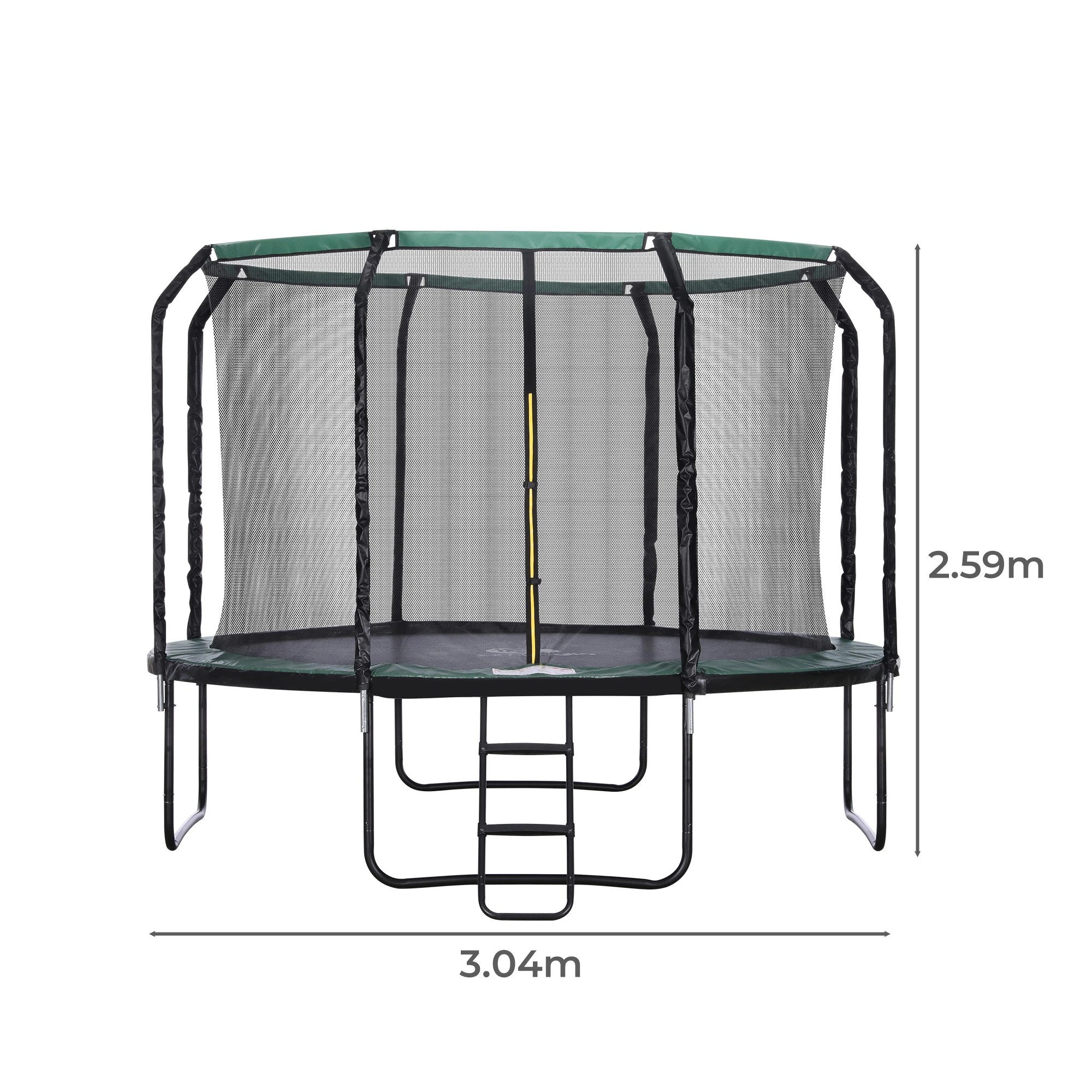 3 Centra Trampoline Round Basketball Set 10FT, 3 of 7