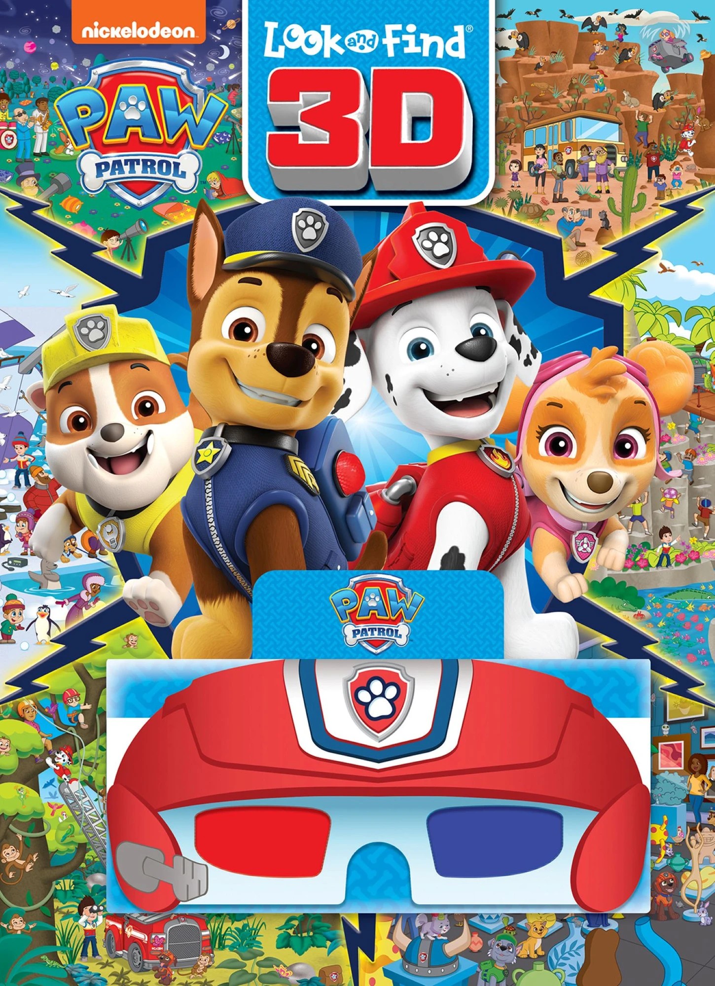 1 Nickelodeon PAW Patrol: 3D Look and Find by Jason Fruchter - Book, 1 of 5