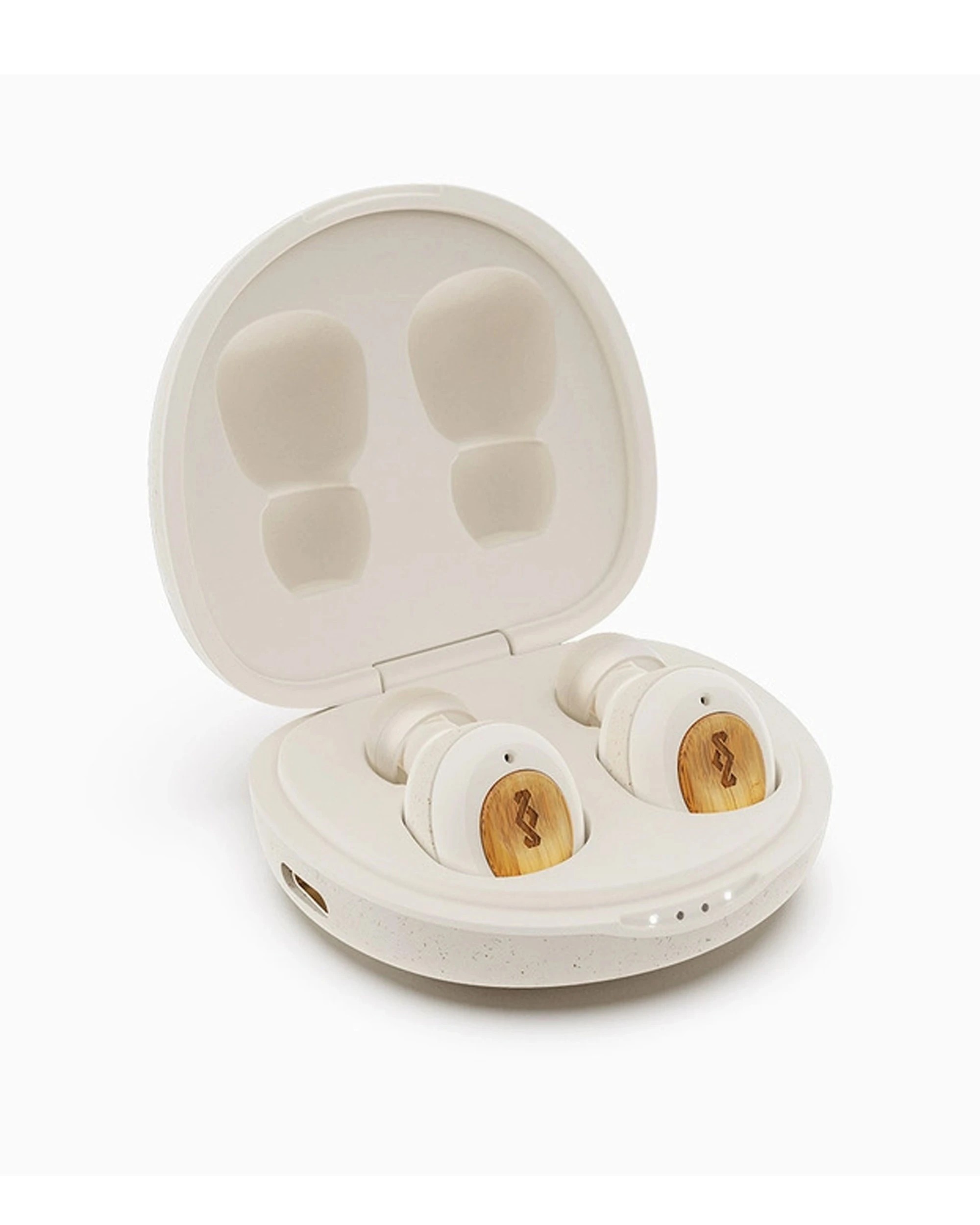4 House Of Marley Champion True Wireless Earbuds Long Battery Earbuds With Case
 - white, 4 of 8