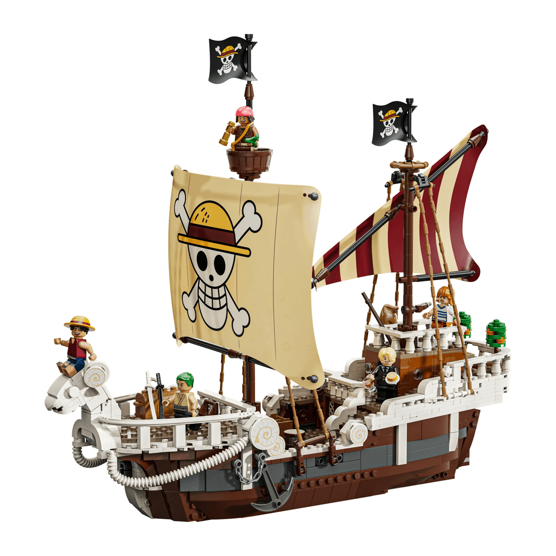2 LEGO ONE PIECE The Going Merry Pirate Ship 75639, 2 of 10