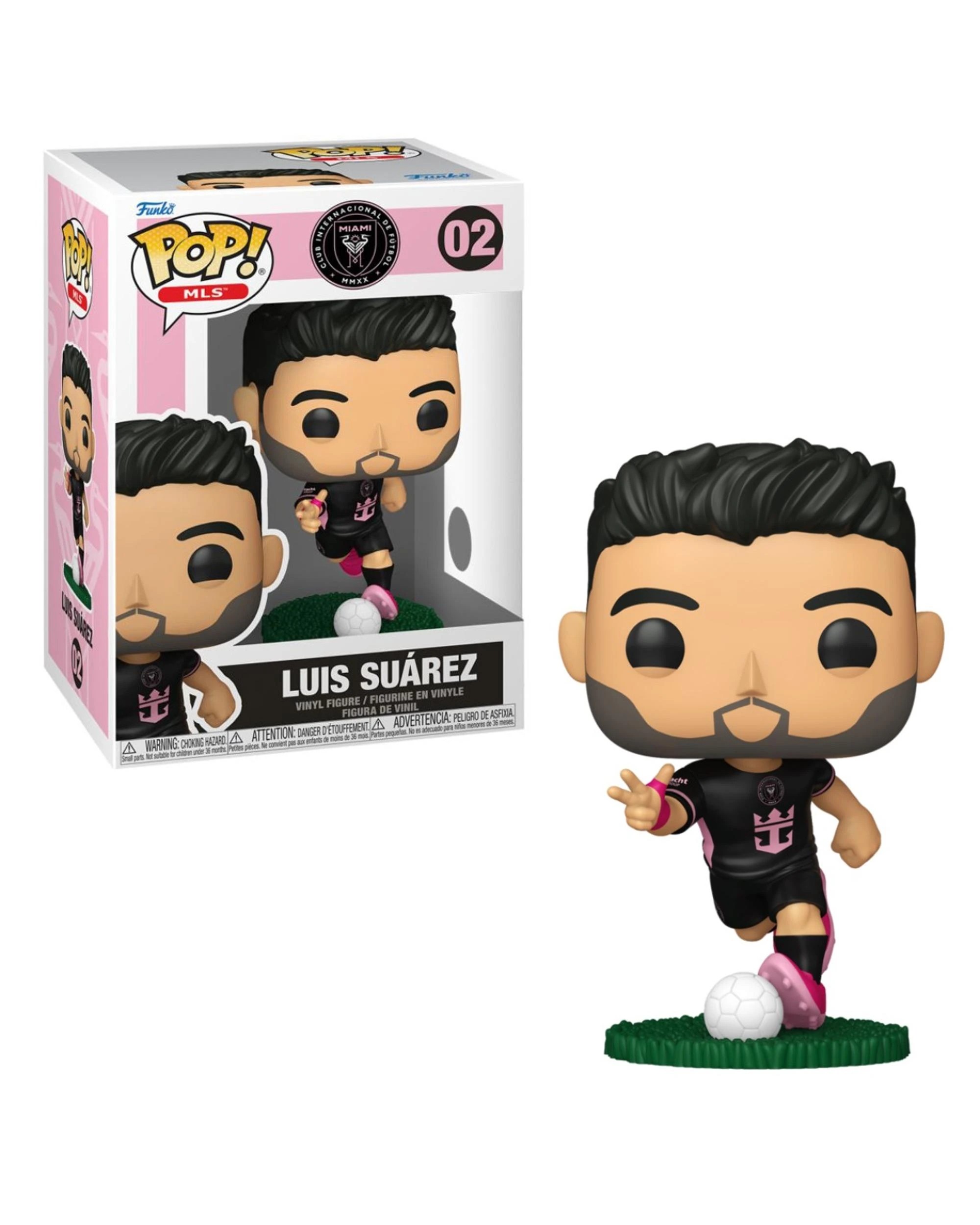 1 MLS Soccer Inter Miami Luis Suarez - Away -  Funko POP! Vinyl, 1 of 3