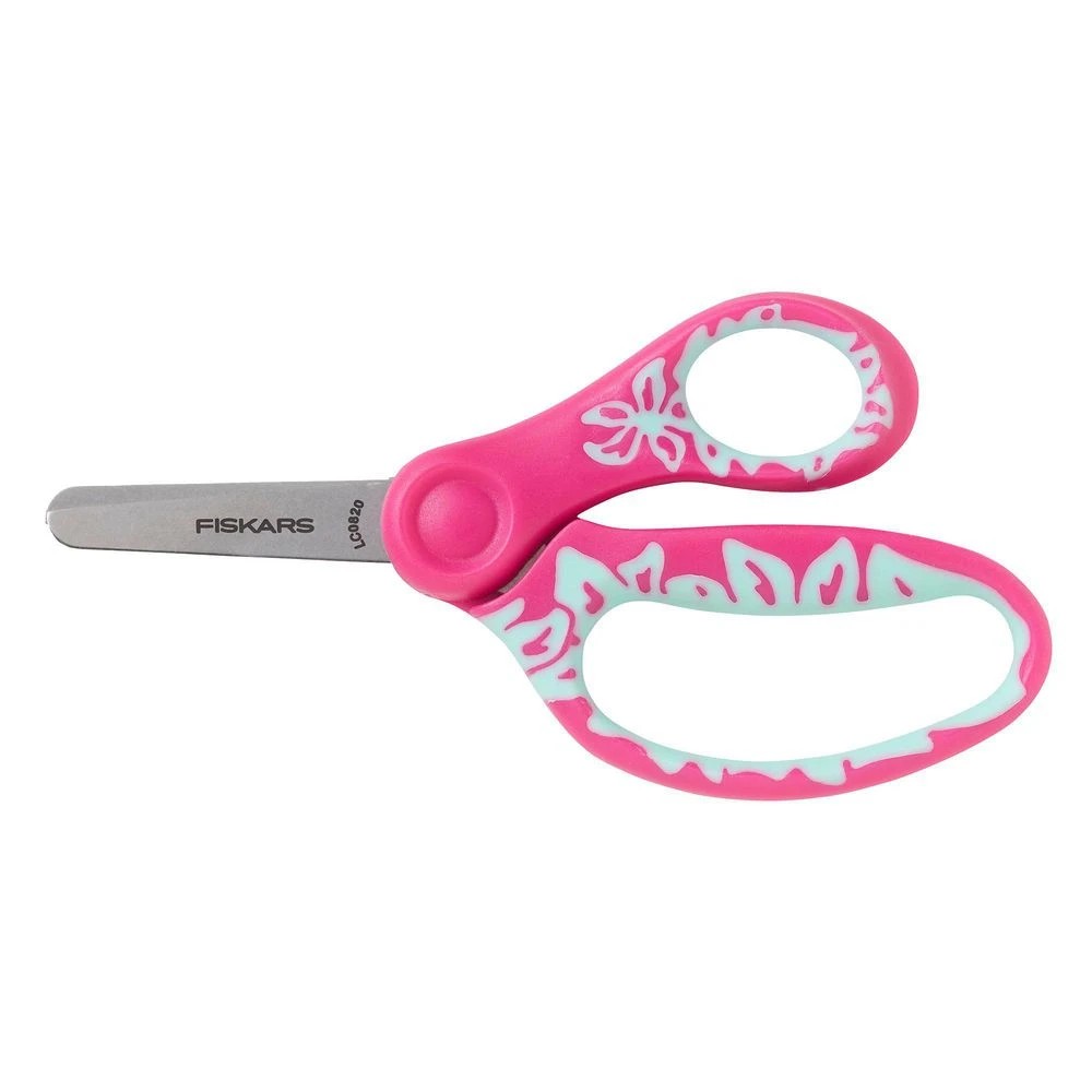 2 Fiskars Softgrip Blunt-tip Kids Scissors 5" Assorted, 2 of 8