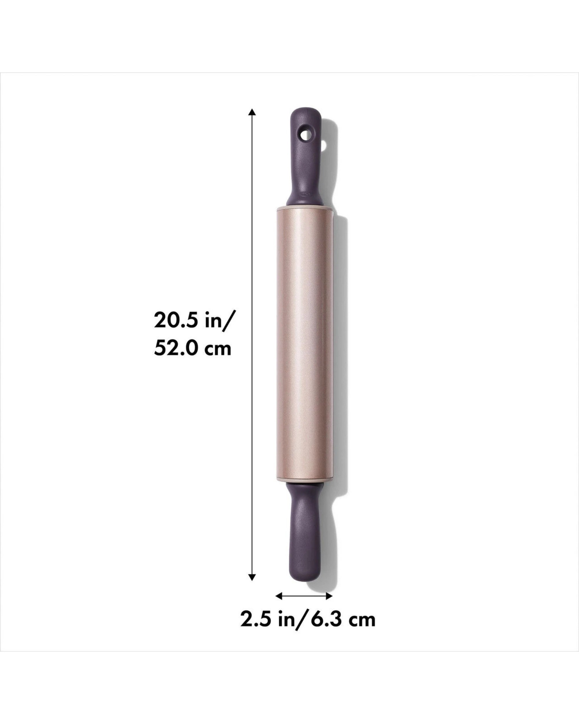 1 OXO Rolling Pin with Non-Stick Surface and Ergonomic Handles for Pastry, 1 of 6