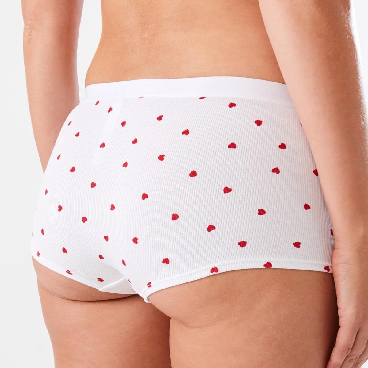 3 Rib Boyleg Briefs MINI HEARTS MULTI, 3 of 5