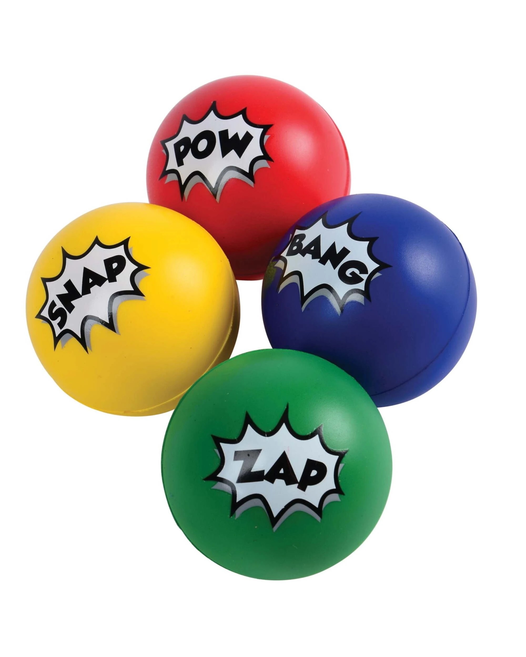 1 US Toy Superhero Stress Balls Pack of 12 - Multi, 1 of 2