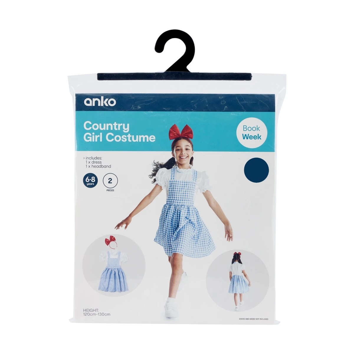 10 Country Girl Costume - Ages 6-8, 10 of 10