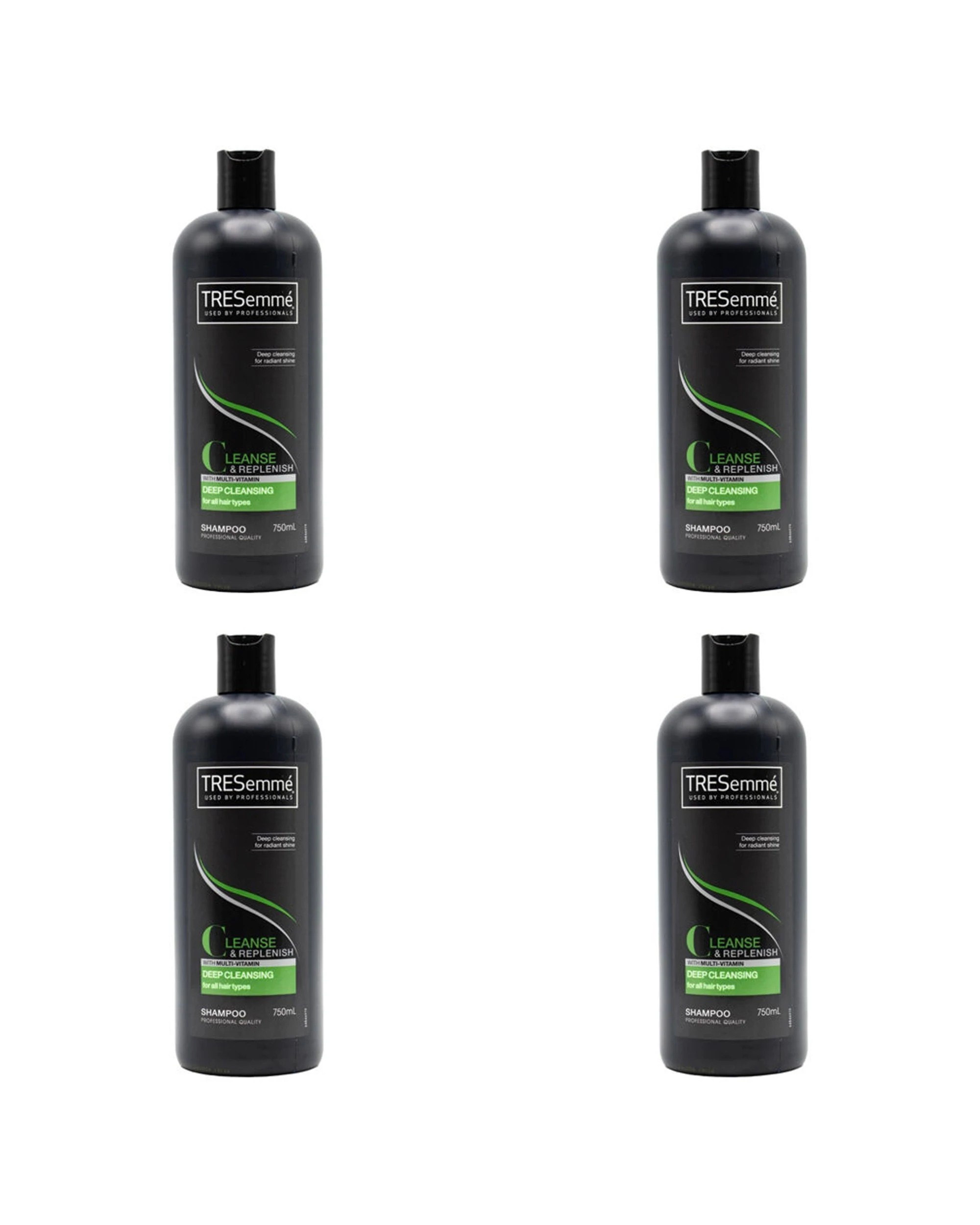 1 TRESemme 4PK Shampoo For All Hair Types With Vitamin 750ml - Multi, 1 of 3