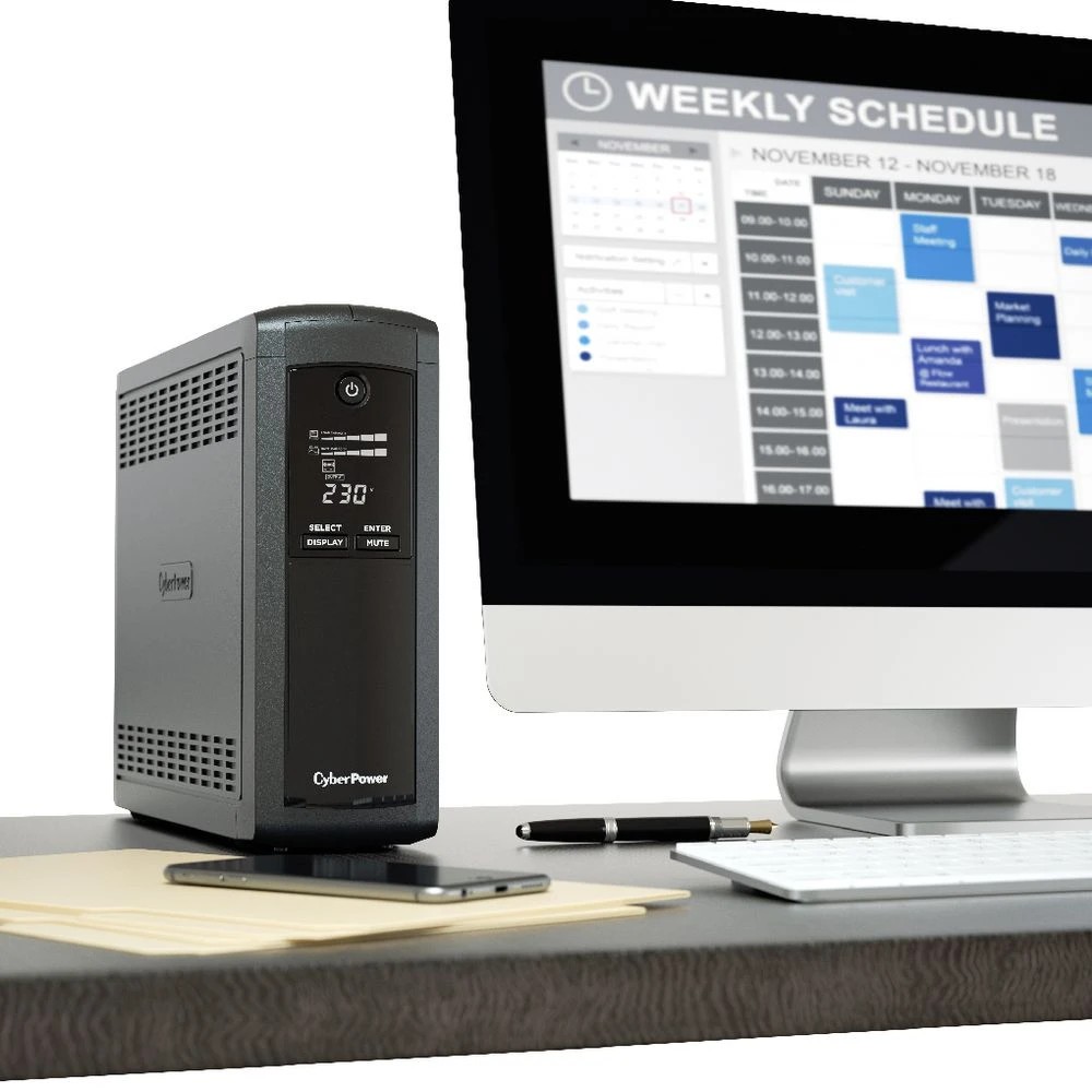 4 CyberPower Value Pro UPS Tower 1600VA/ 960W, 4 of 4