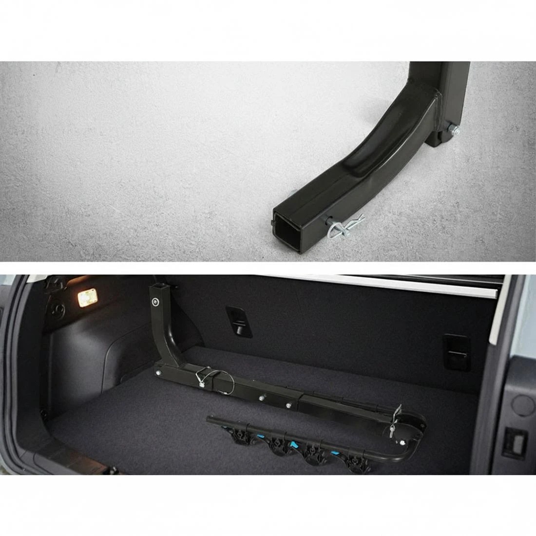 5 Giantz 4-Bike Hitch Carrier Rack 2" Towbar Foldable - Black, 5 of 7