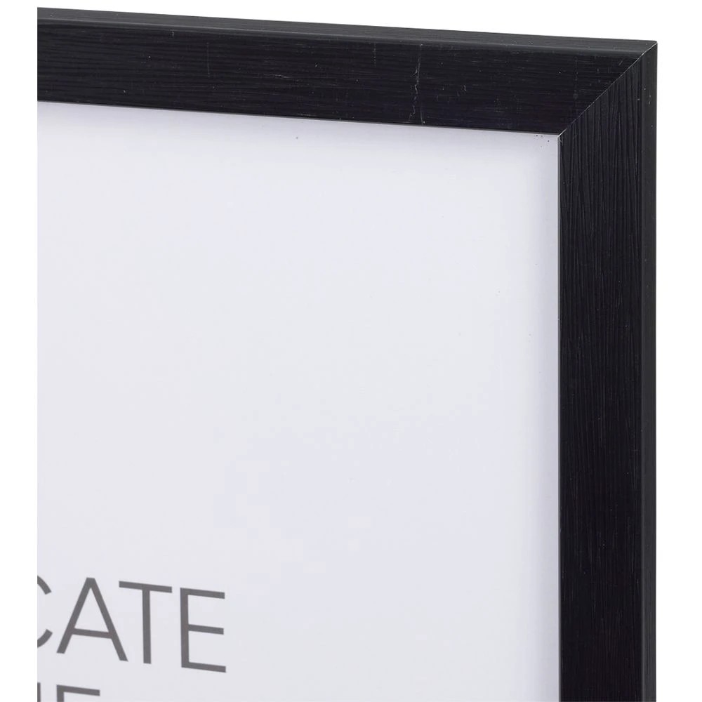 2 A3 Certificate Frame Brush Black, 2 of 4