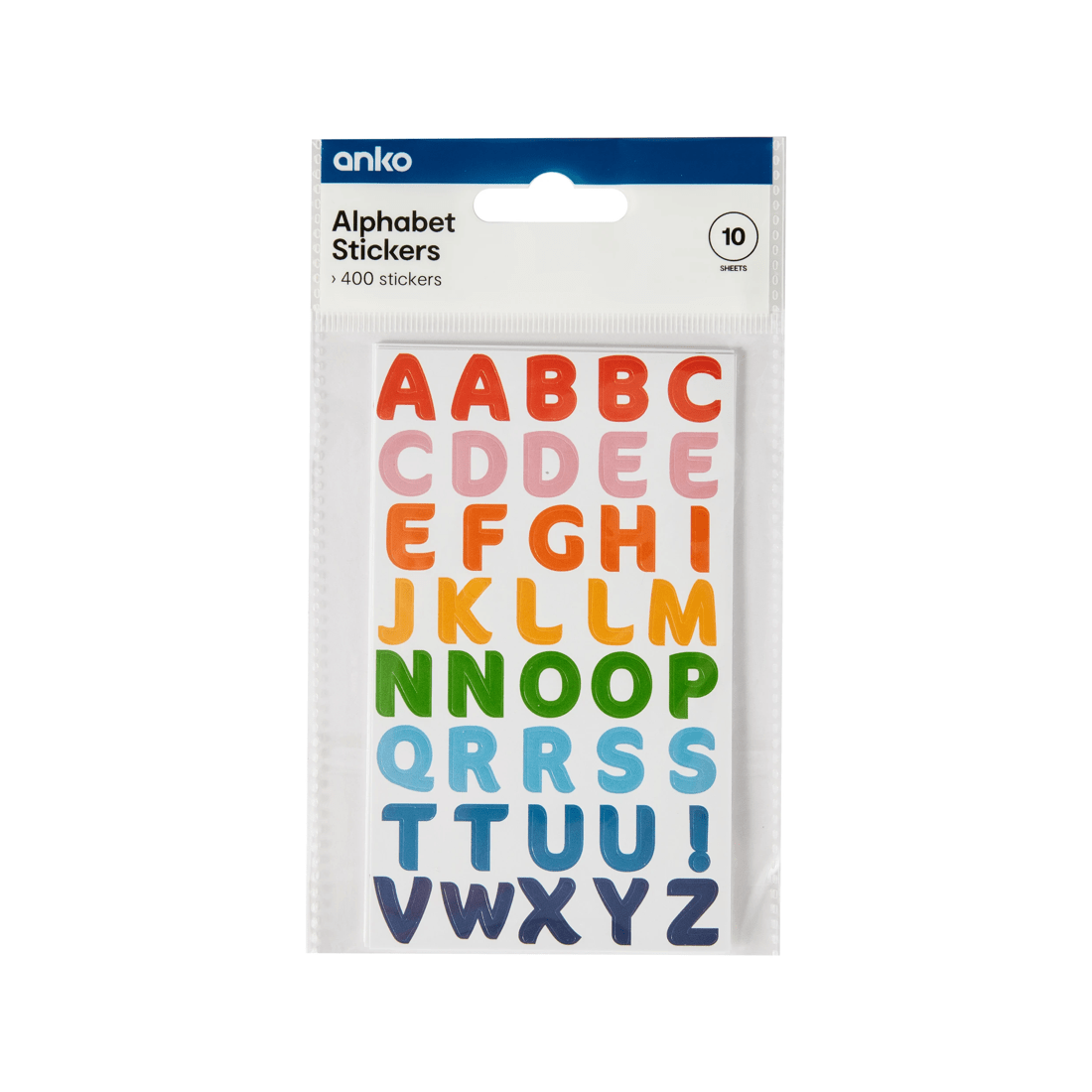 1 400 Piece Alphabet Stickers, 1 of 2