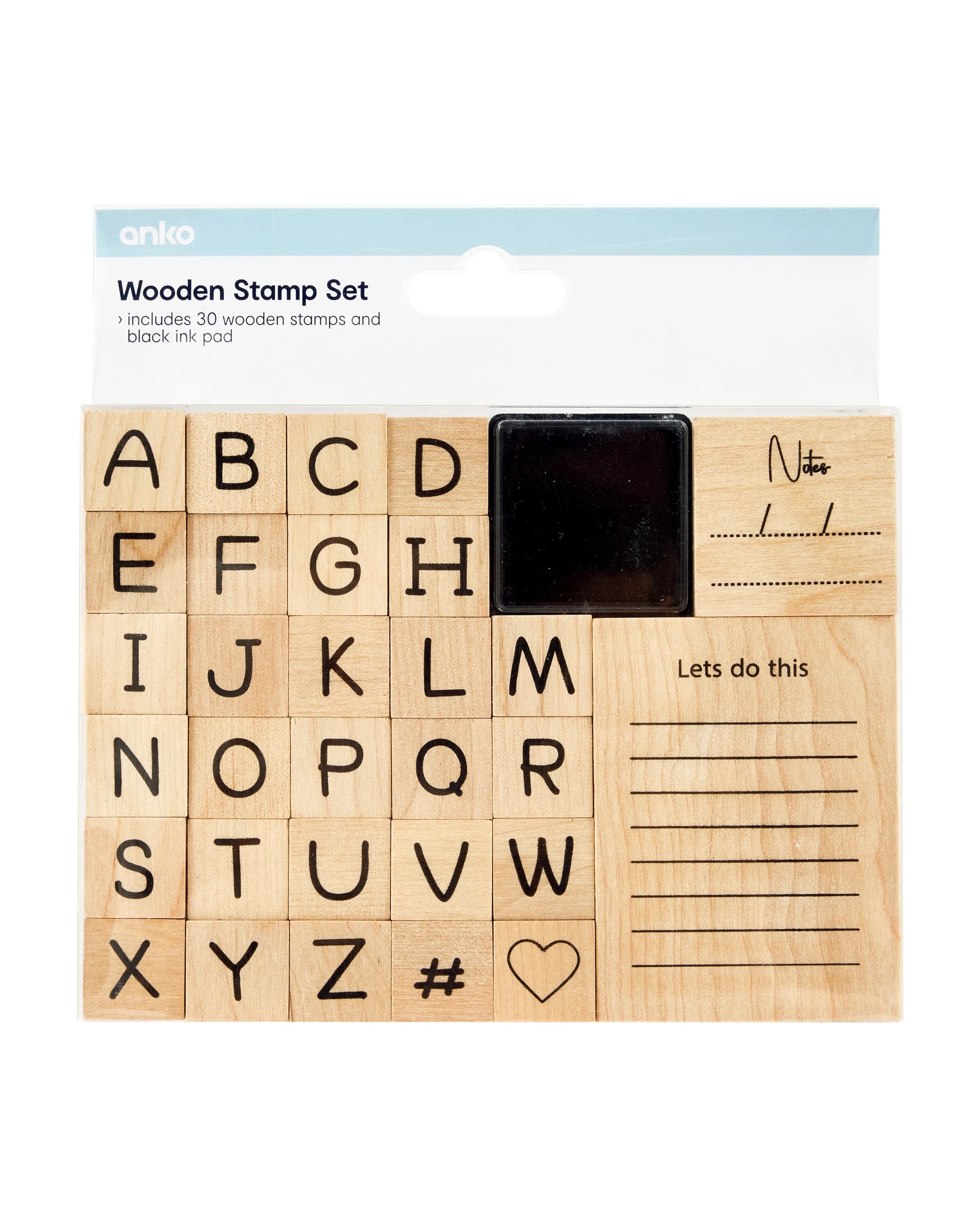 1 Wooden Stamp Set, 1 of 2