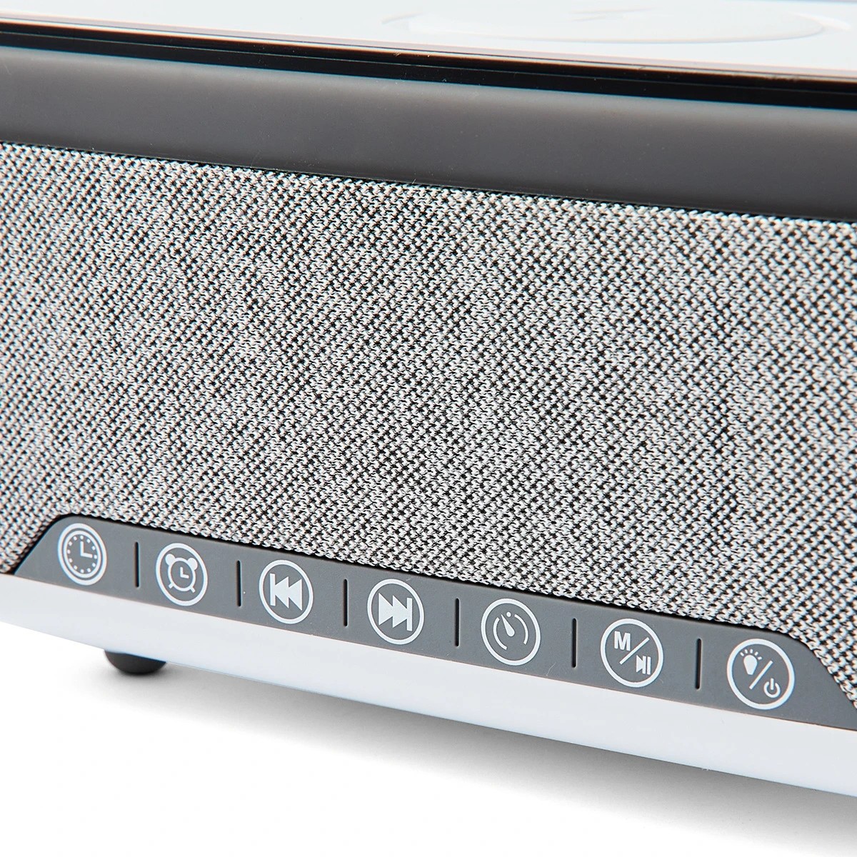 8 Music Alarm Clock with Wireless Charger, 8 of 10