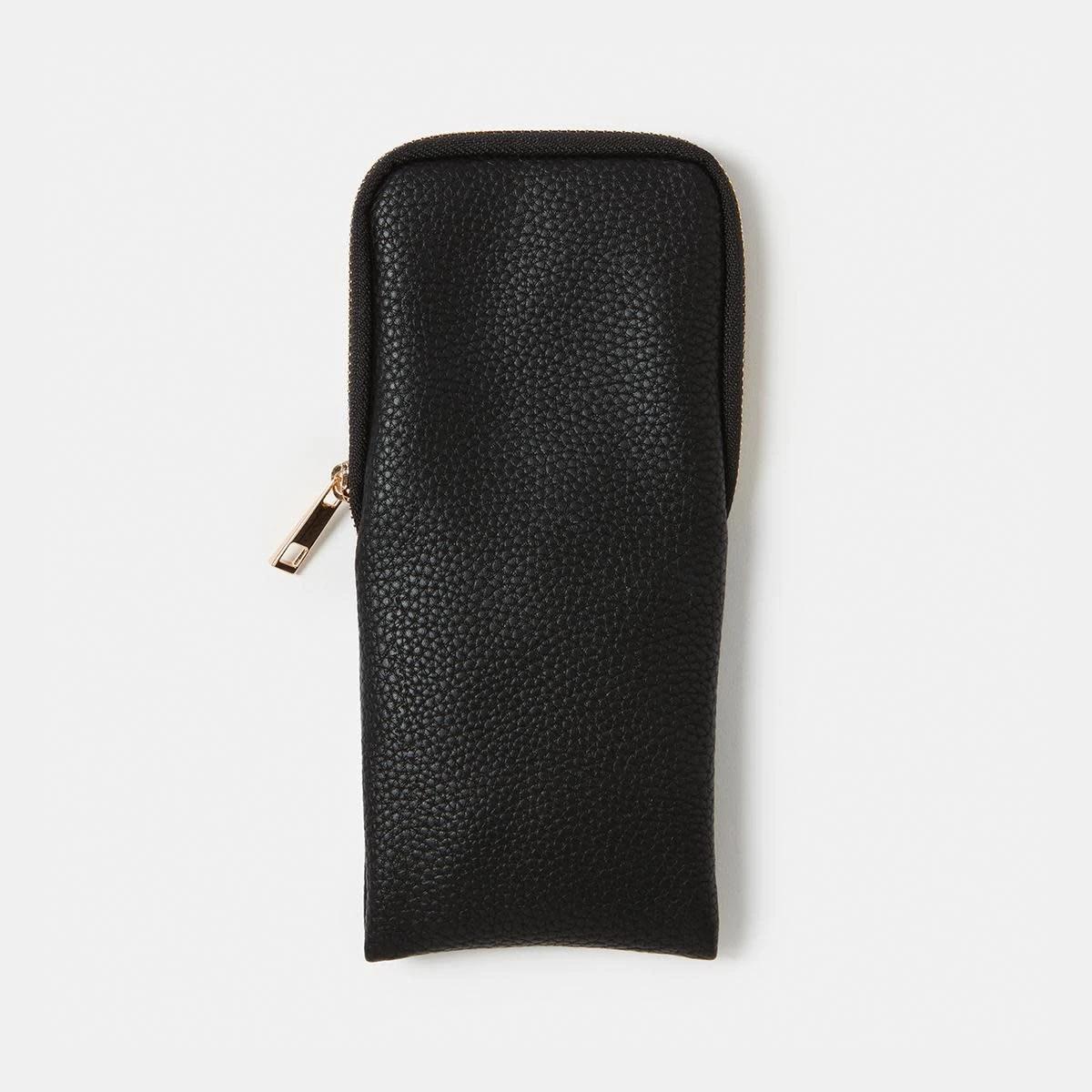 1 Zip Sunglasses Case Soft Gold, 1 of 3