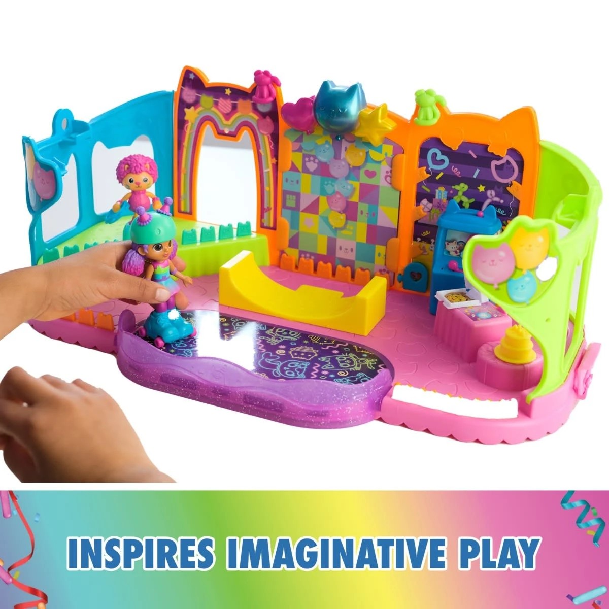 4 Gabby's Dollhouse Gabby's Party Room Playset, 4 of 9