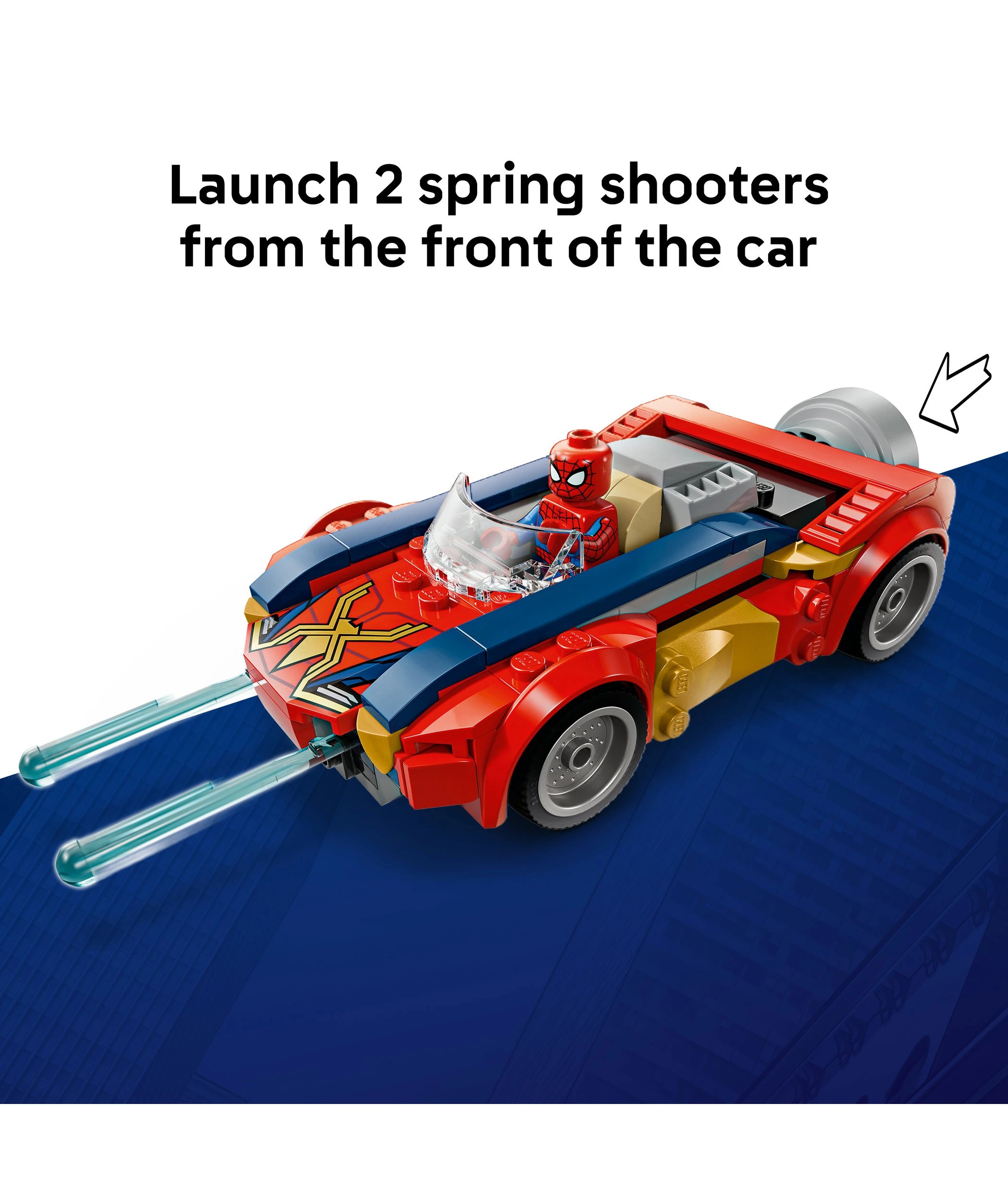 4 LEGO Super Heroes Spider-Man Car vs. Venomized Wolverine 76336, 4 of 10