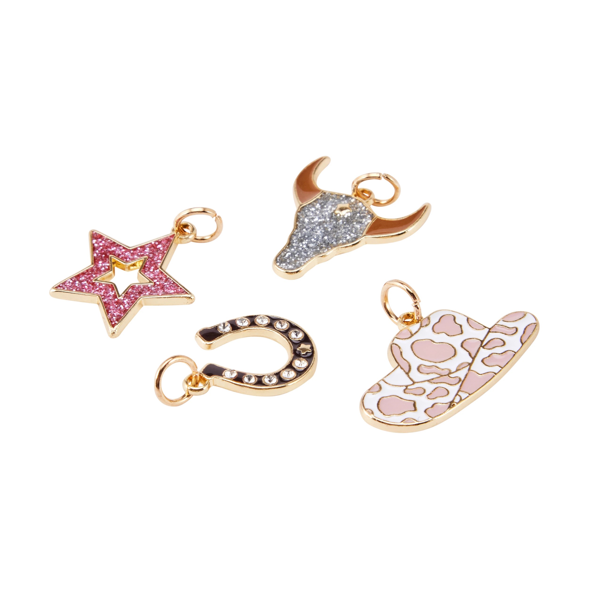 4 Jewellery Making Charms - Western, 4 of 4