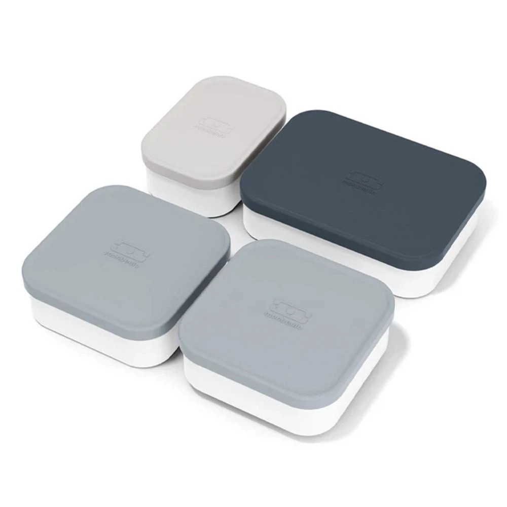 3 Monbento MB Extra Bento Box Containers - Blue, 3 of 6