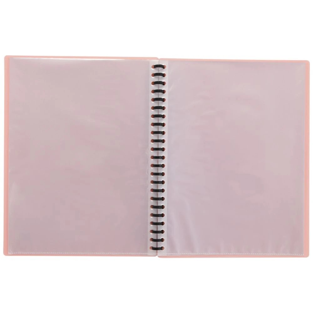 4 J.Burrows Refillable Display Book 20 Pockets Pink, 4 of 5