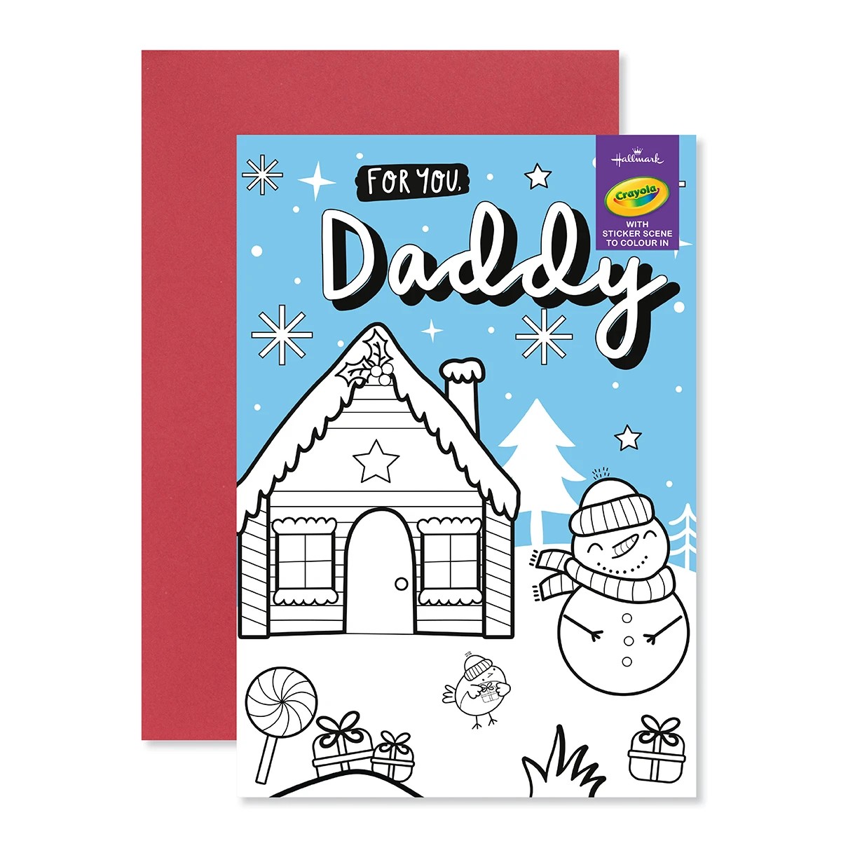 1 Hallmark Christmas Card - For You, Daddy, 1 of 3