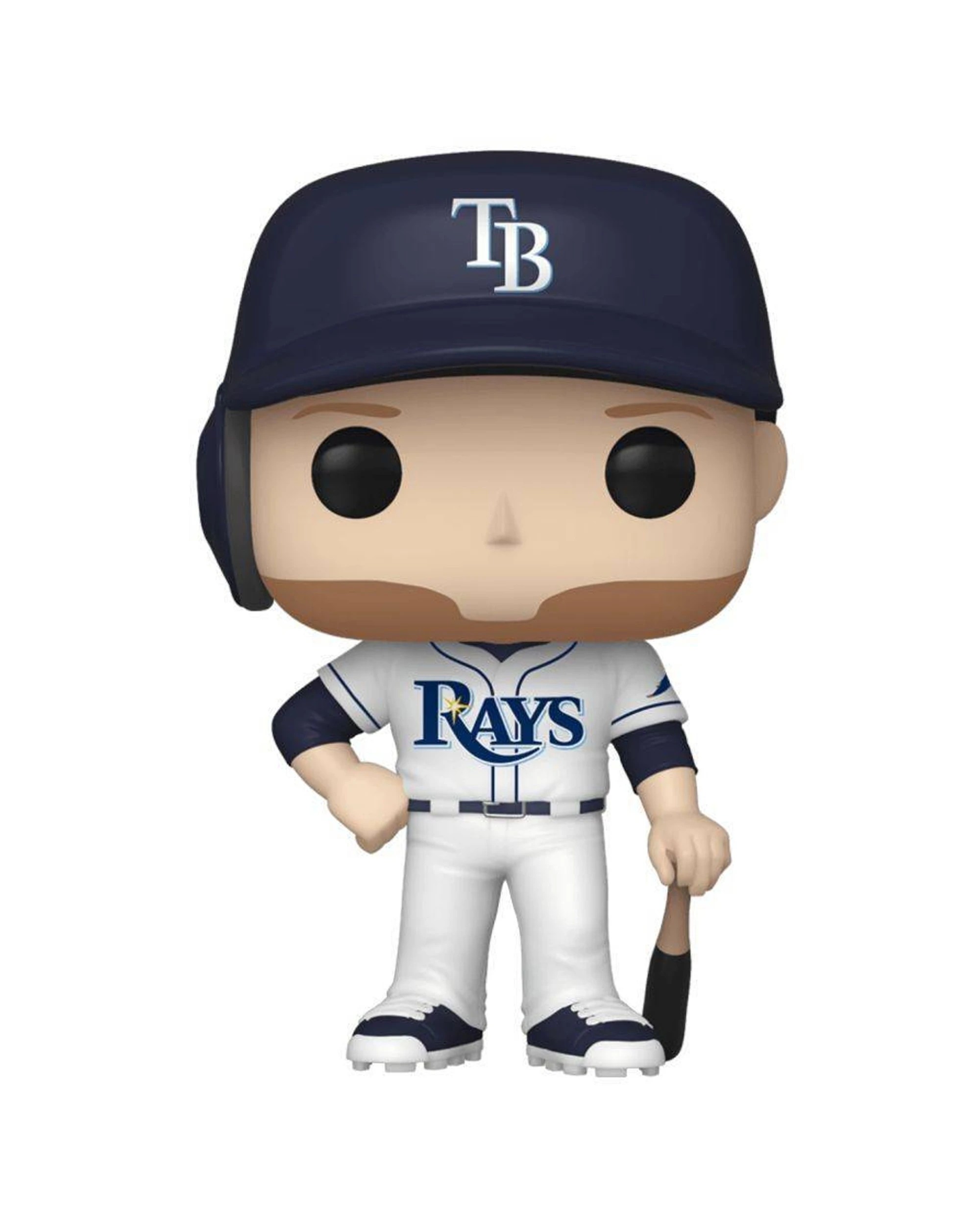 1 Pop Vinyl Figurine Major League Baseball Rays Austin Meadows 10cm Collectible - White, 1 of 3