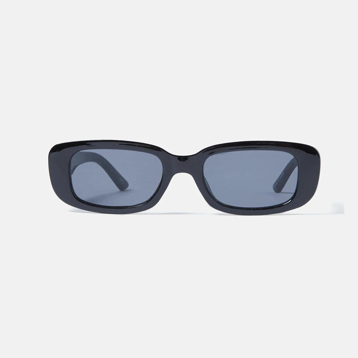 5 Rectangle Classic Sunglasses Black, 5 of 6