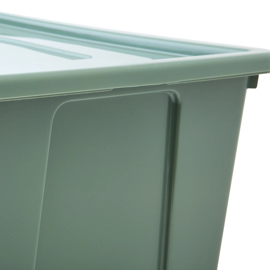 8 3 Pack 20L Storage Boxes - Green, 8 of 10