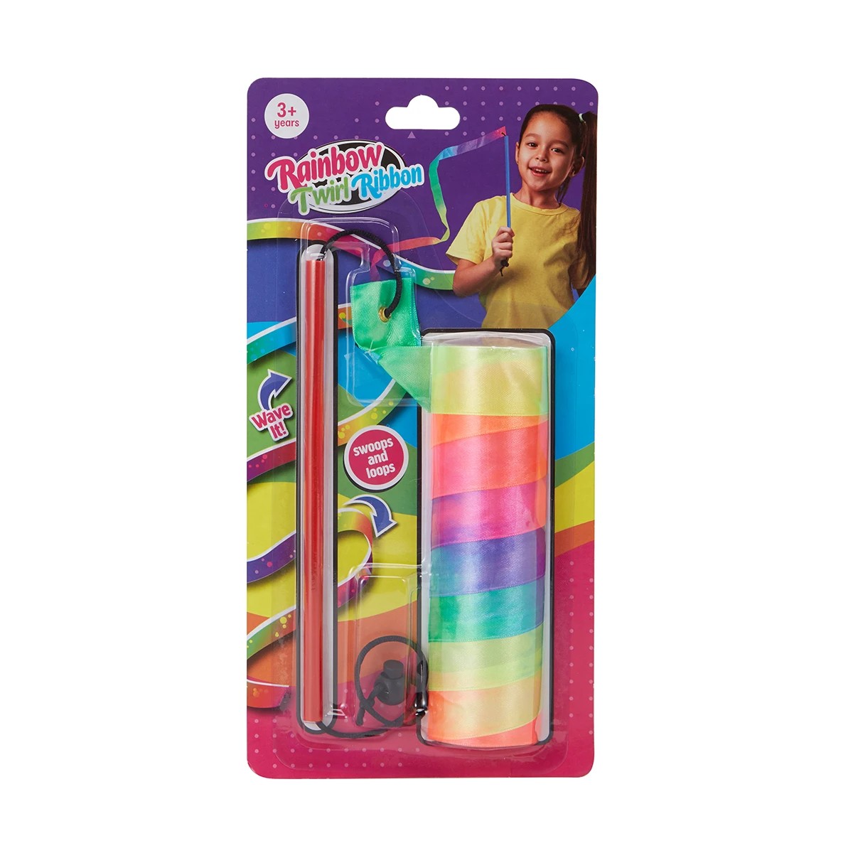 6 Rainbow Twirl Ribbon, 6 of 6