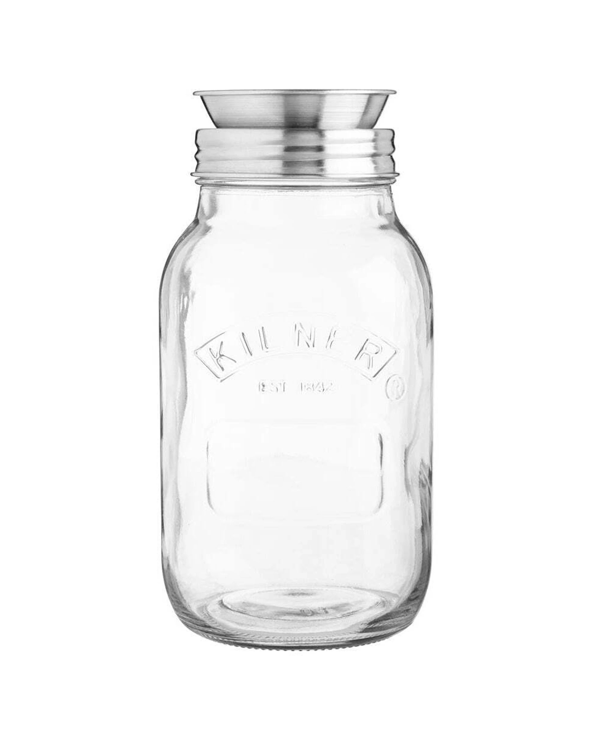 1 Kilner 1L Glass Spiralizer Storage Jar With Lid Set - Clear, 1 of 1