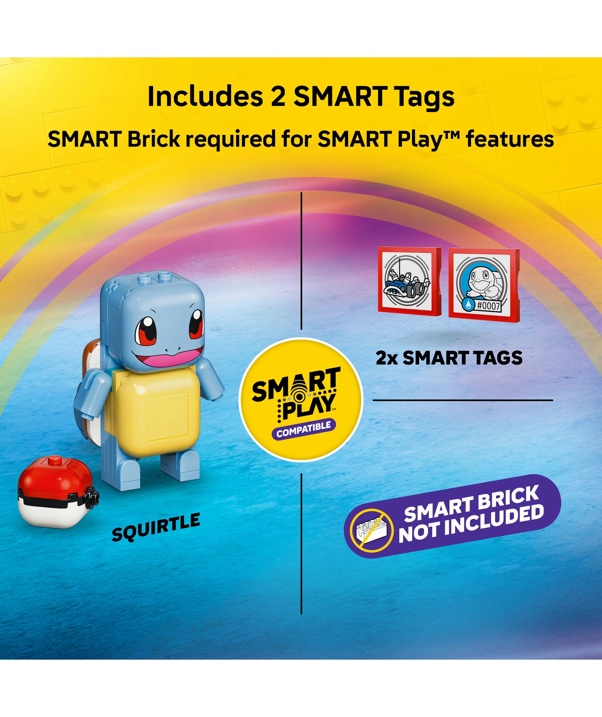 6 LEGO Pokemon SMART Play: Trainer's Buggy Adventure with Squirtle 72156, 6 of 11