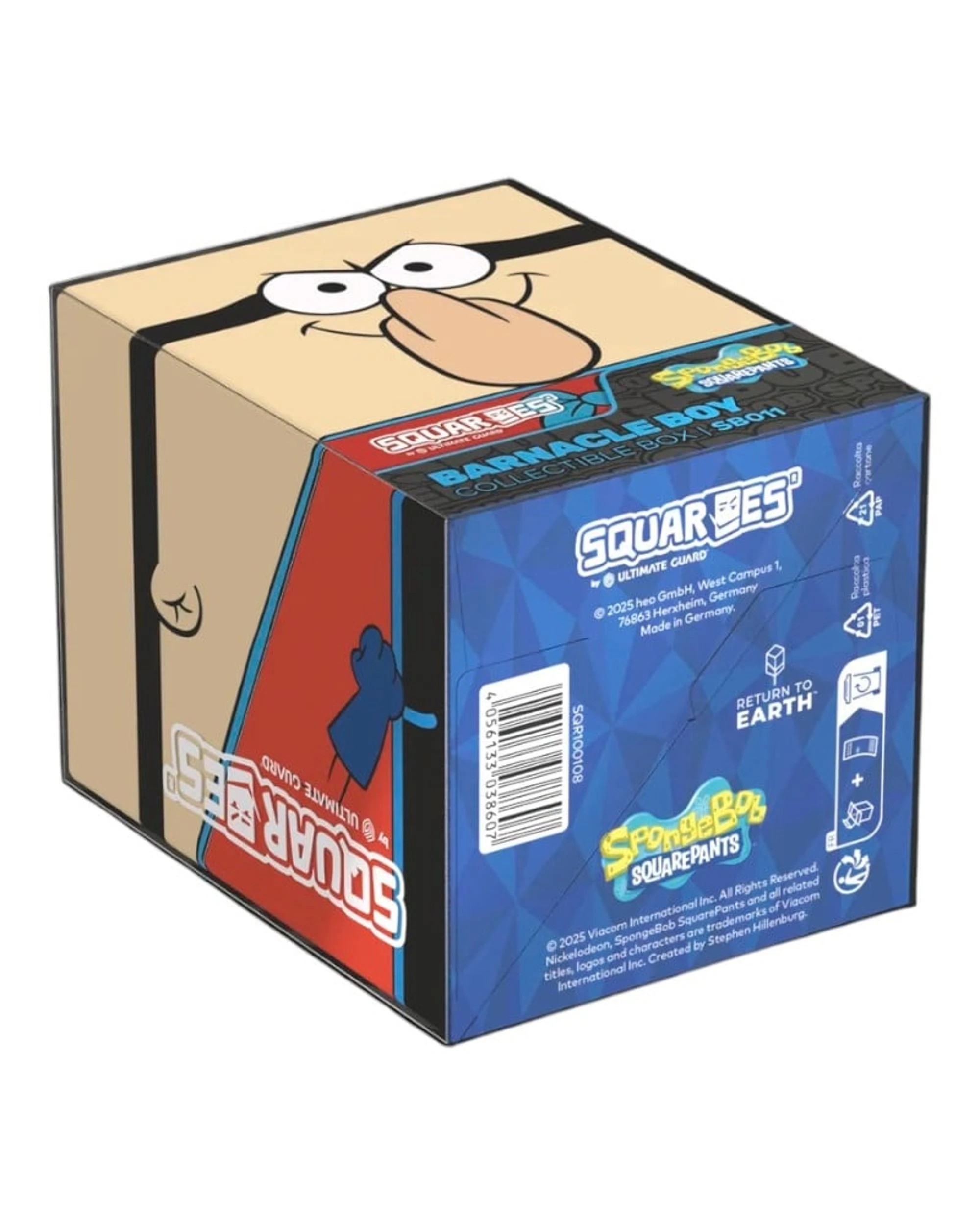 8 Ultimate Guard Squaroes Spongebob Squarepants Barnacle Boy Deck Box, 8 of 8