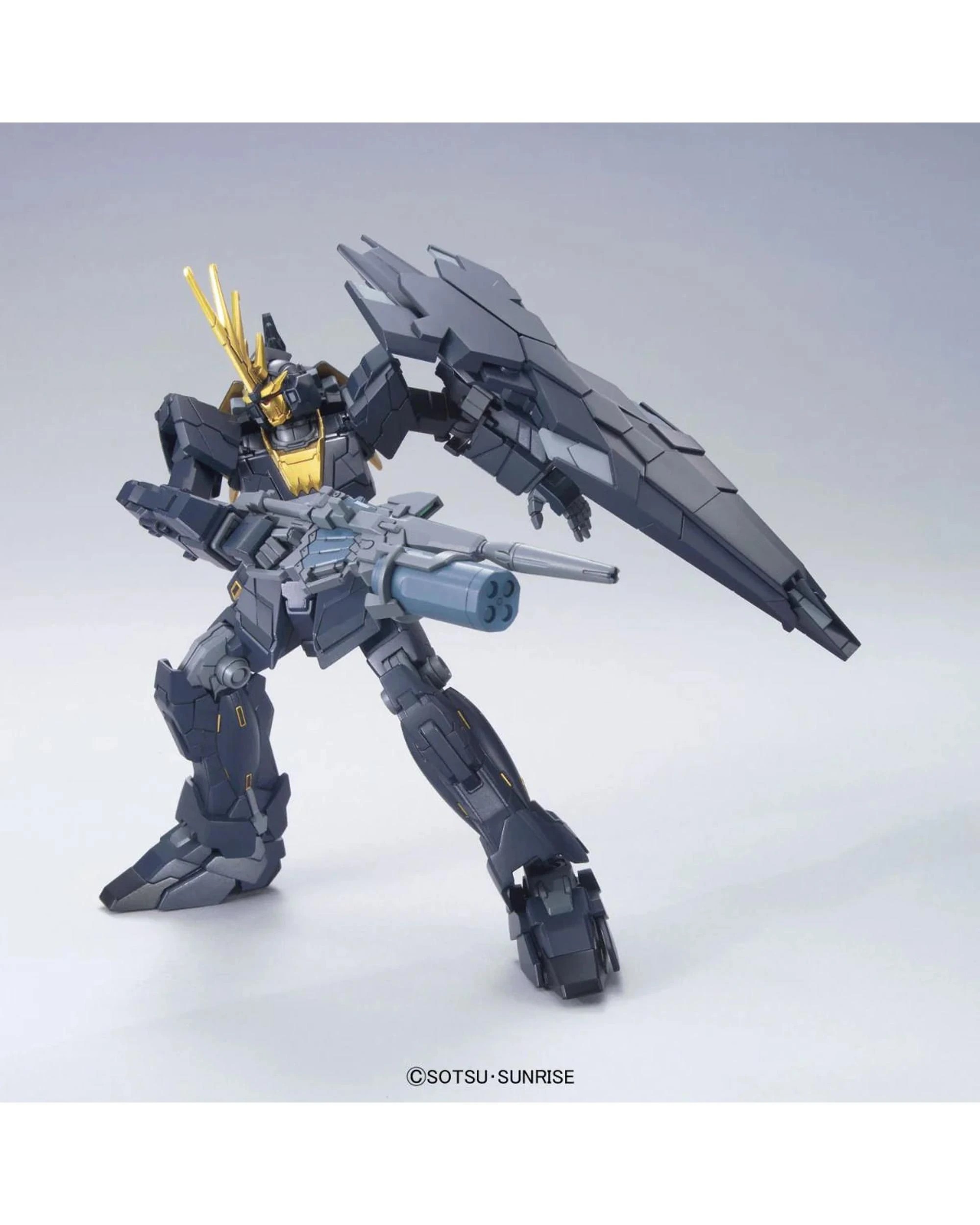 5 Bandai Gundam HGUC RX-0- N -  Unicorn Gundam 01 Banshee Norn - Unicorn Mode -  1/144 Scale Model Kit, 5 of 7