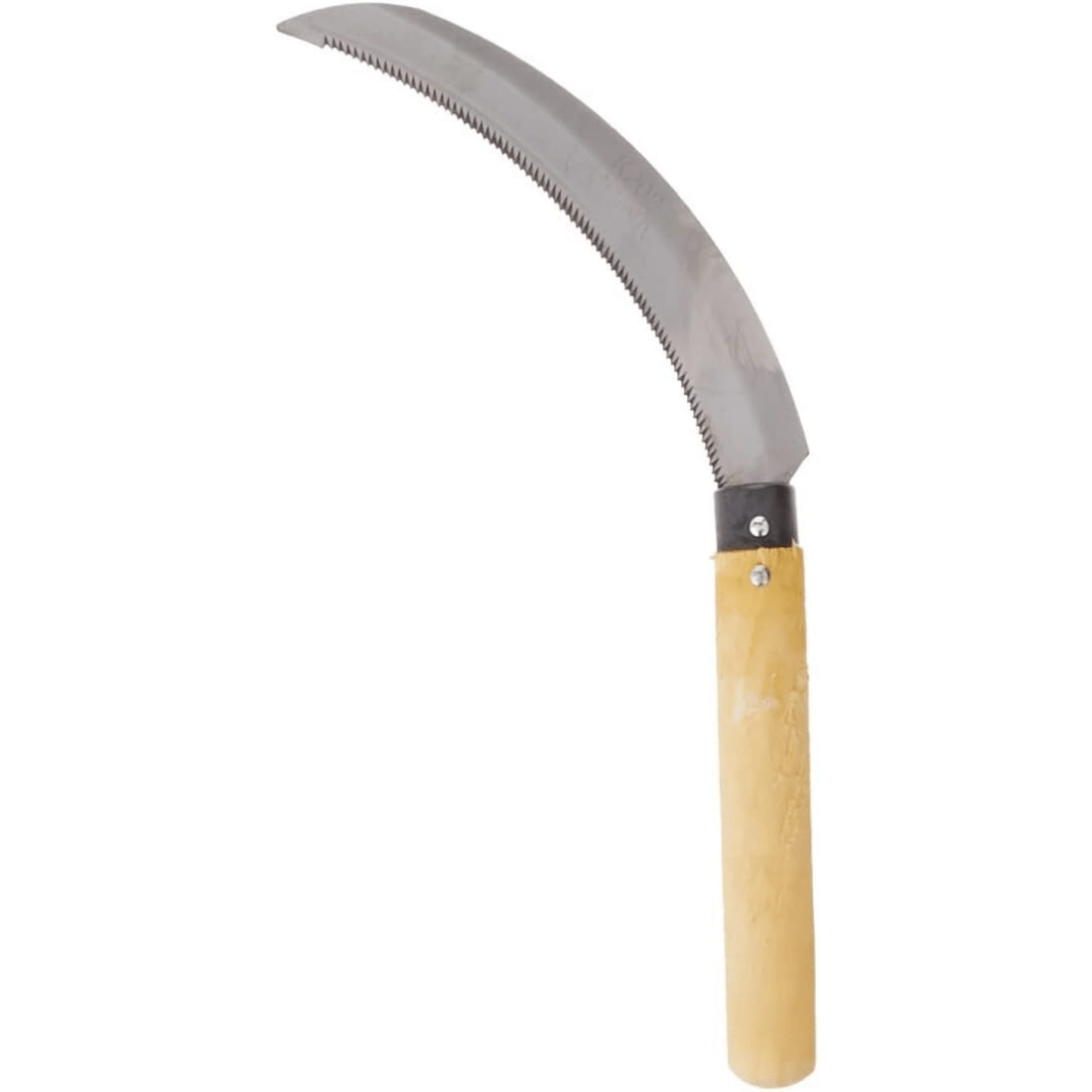 3 BR Outdoor 36cm Sickle Reaping Hook with Wooden Handle for Gardening, 3 of 5