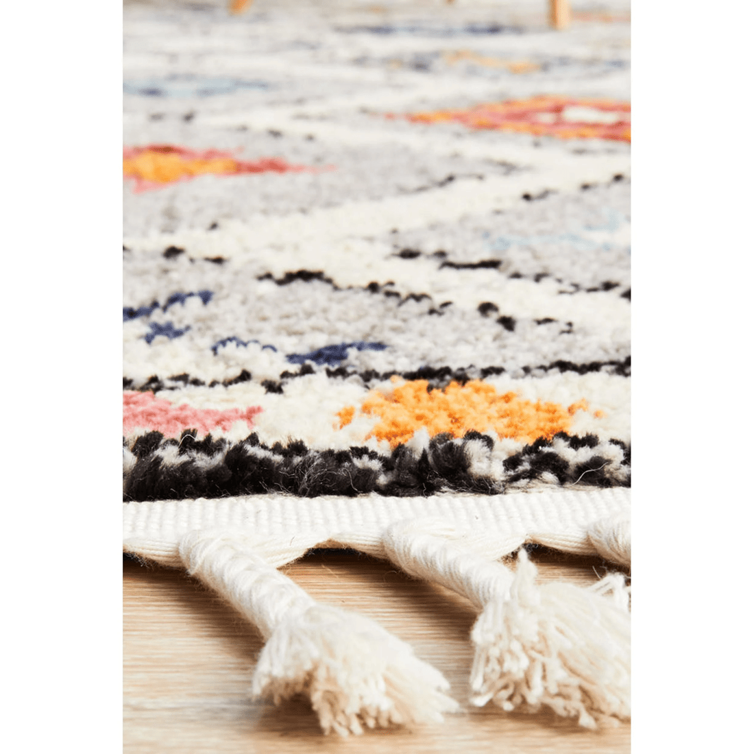 7 Rug Culture Marrakesh 555 Grey — 20 mm Polypropylene Power-loomed Rug (Made in Turkey) - Grey, 7 of 9