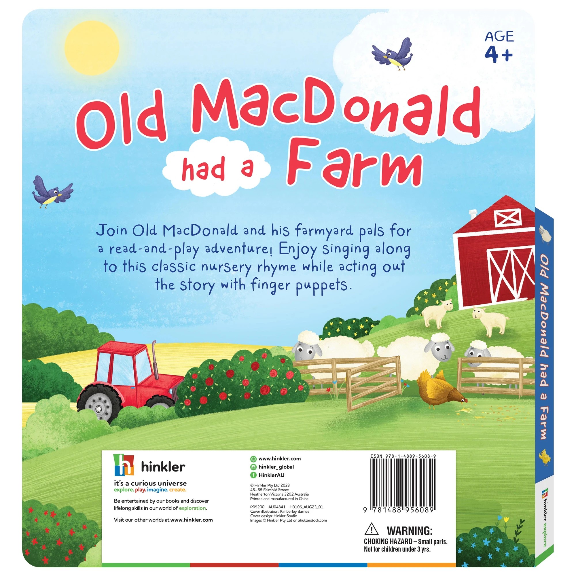 5 Old MacDonald Had a Farm Finger Puppet Book​, 5 of 5