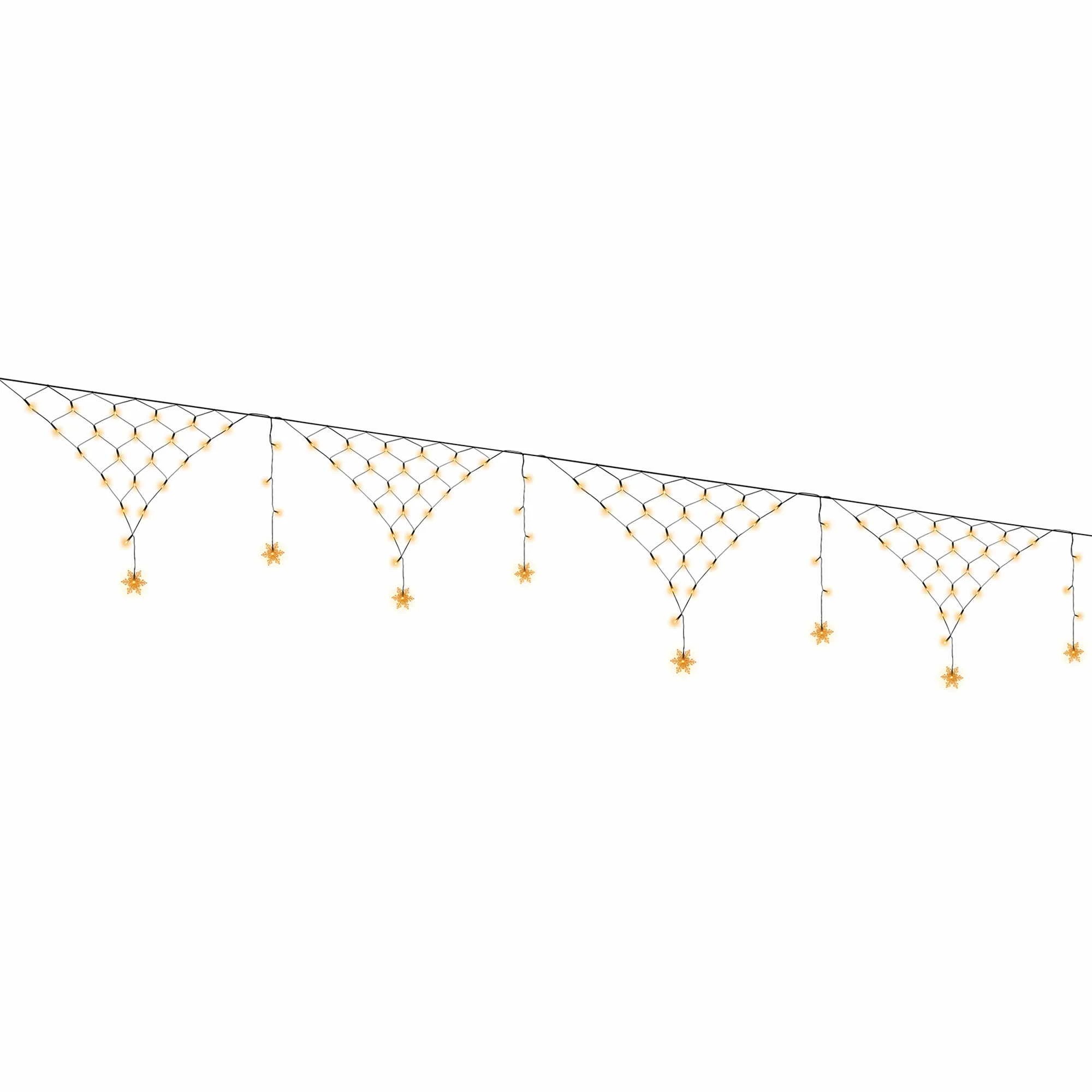 1 Jingle Jollys Christmas Lights Solar Fairy Lights Warm Christmas Decorations 4m - White, 1 of 7