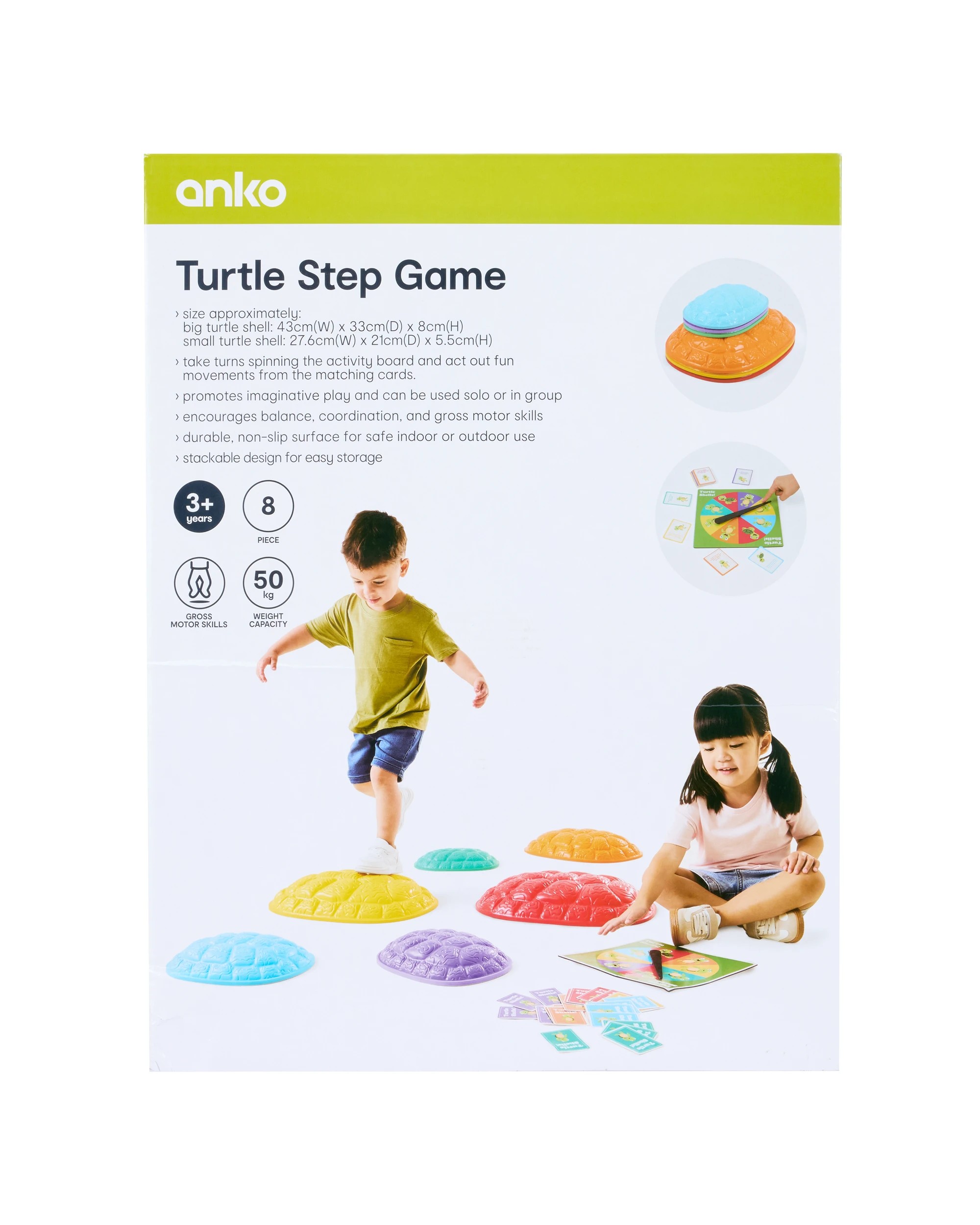 10 8 Piece Turtle Step Game, 10 of 10