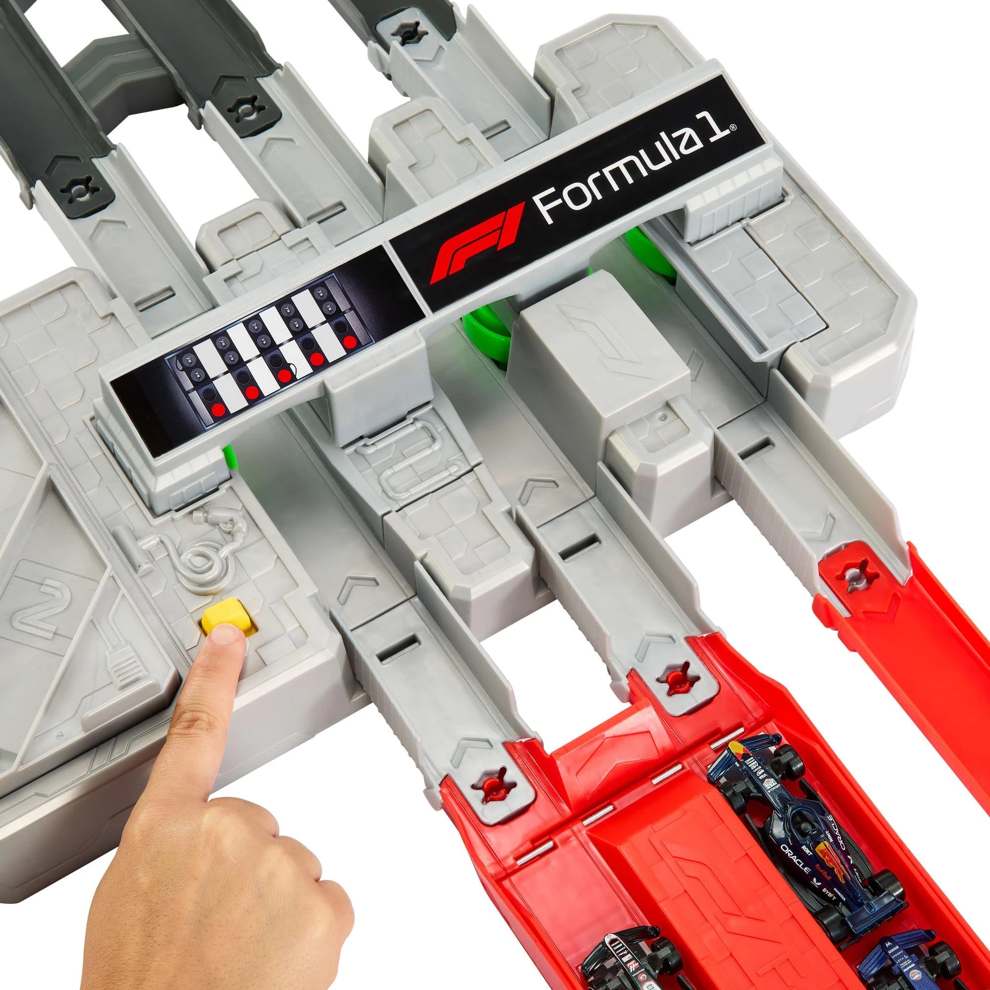 5 Hot Wheels Racing Formula 1 Grand Prix Circuit Track Set, 5 of 7