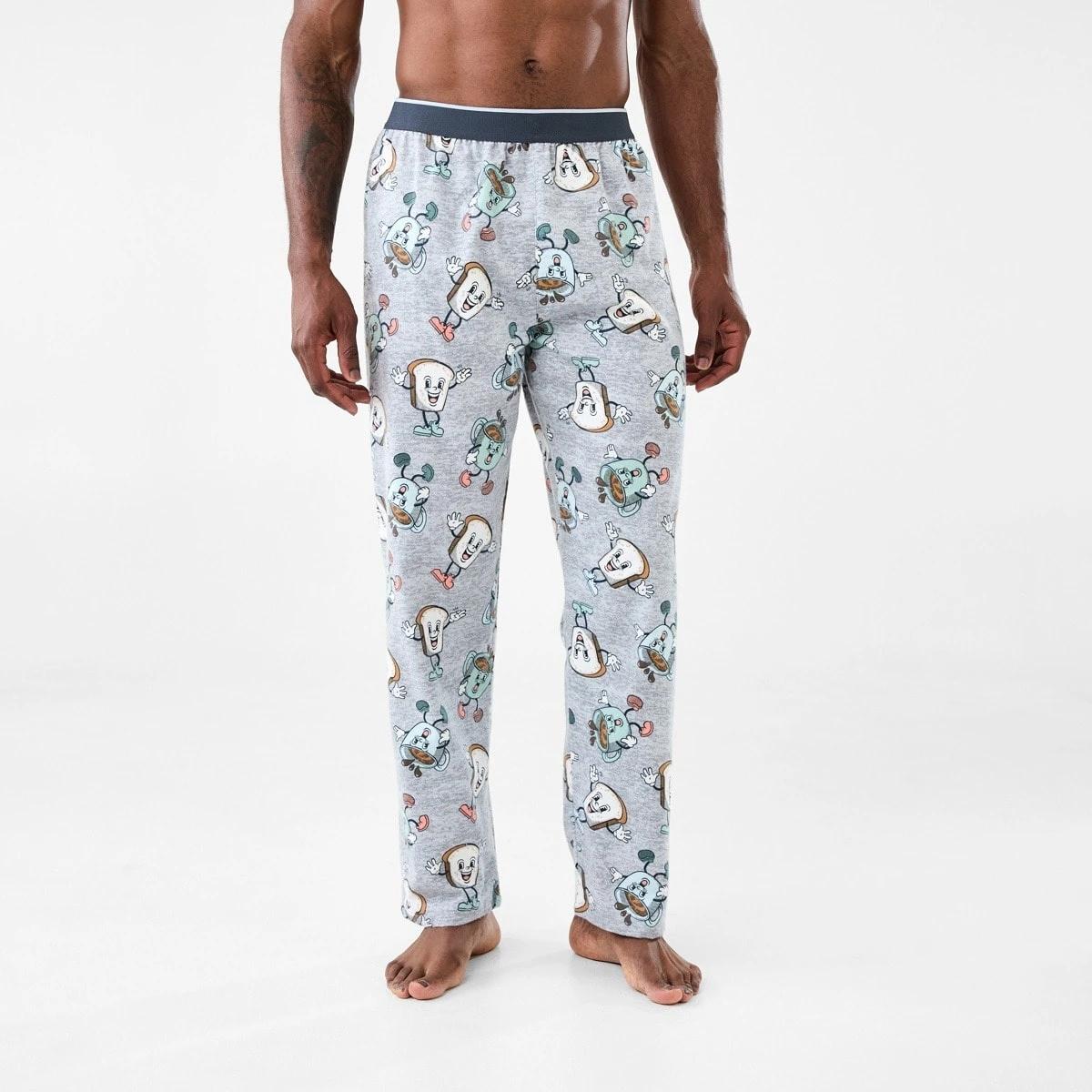 1 Printed Flannel Pants Brekkie, 1 of 5