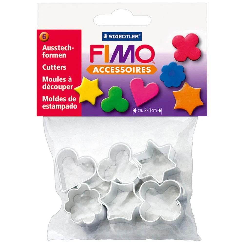1 Staedtler FIMO Shaped Cutters 6 Pack, 1 of 1