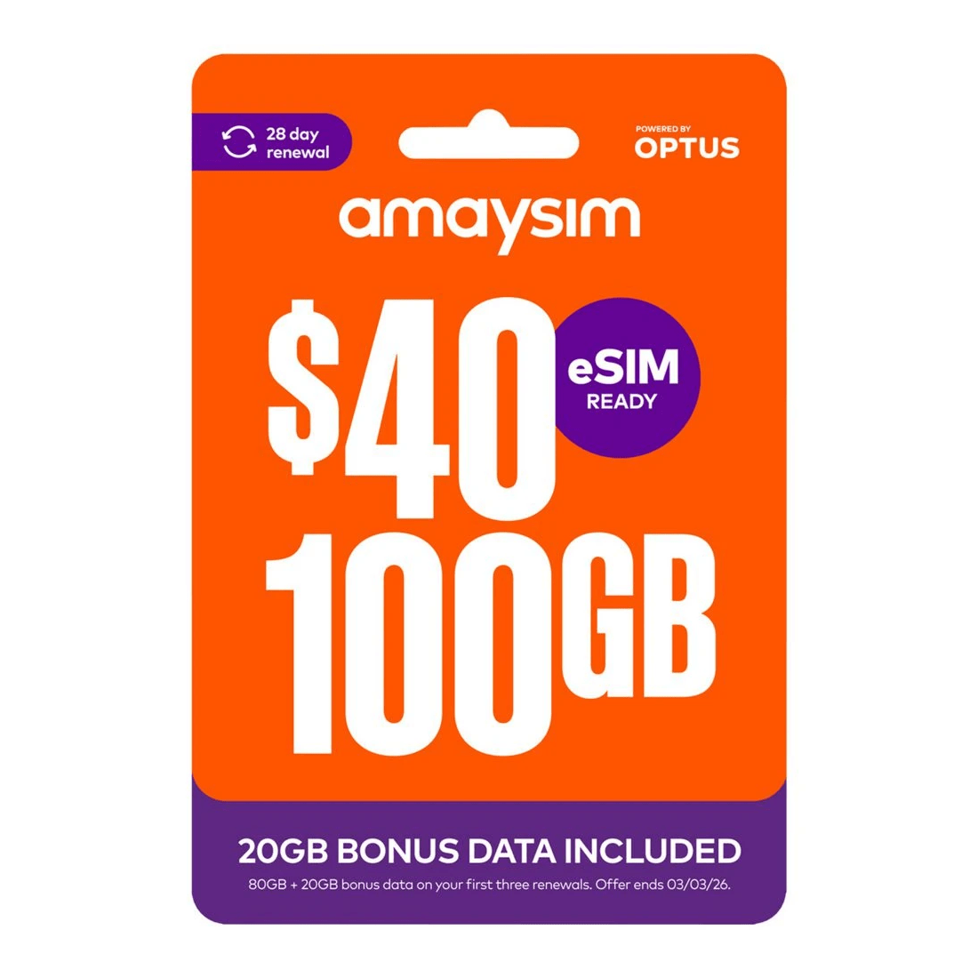 1 Amaysim $40 Starter Pack, 1 of 1