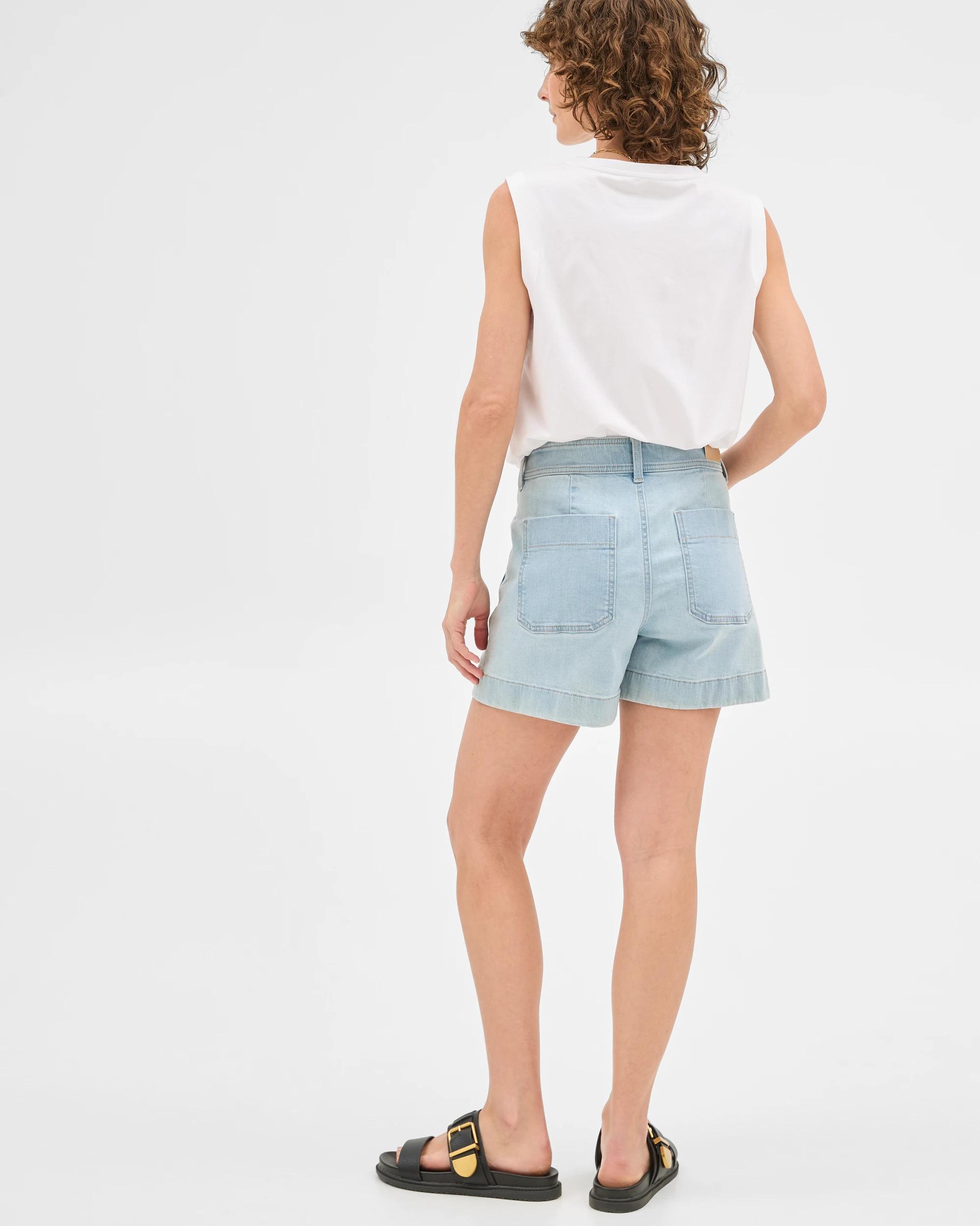 7 Target Denim Shorts - Mila OLD SCHOOL BLUE, 7 of 7