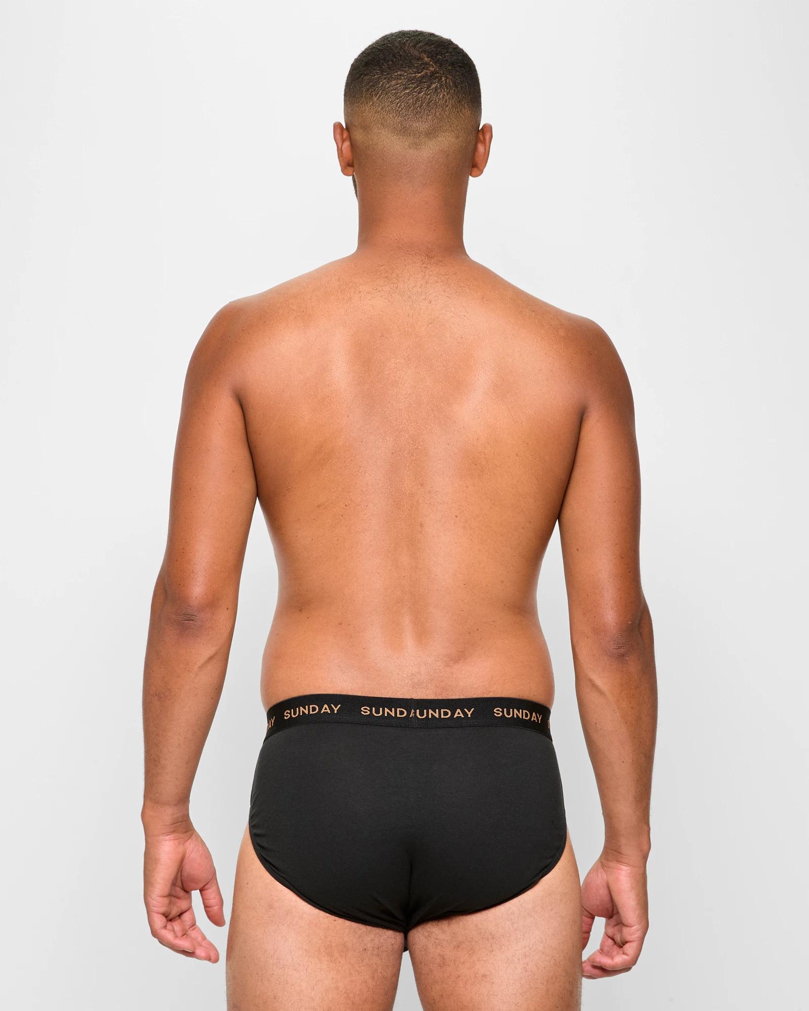 3 7 Pack Days Of The Week Briefs - Maxx BLACK, 3 of 4