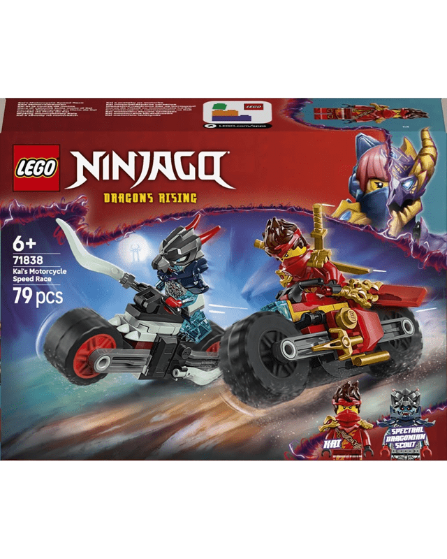 LEGO NINJAGO Kai’s Motorcycle Speed Race 7