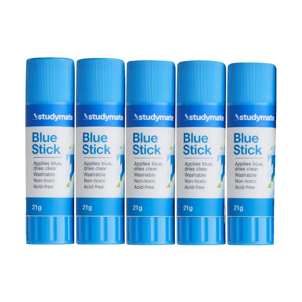 2 Studymate Blue Stick 21g 5 Pack, 2 of 2