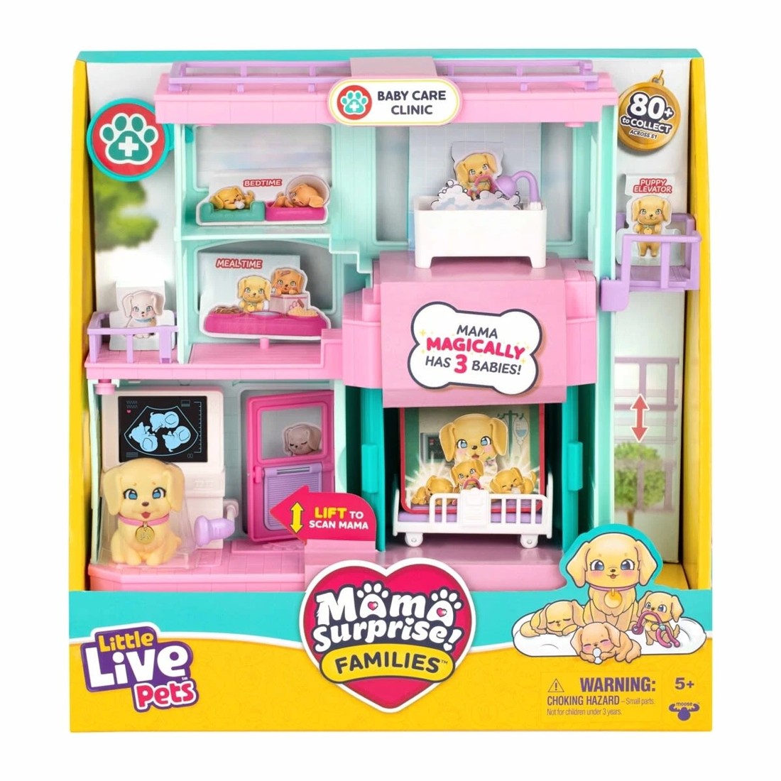1 Little Live Pets Mama Surprise Families Baby Care Clinic Playset, 1 of 10