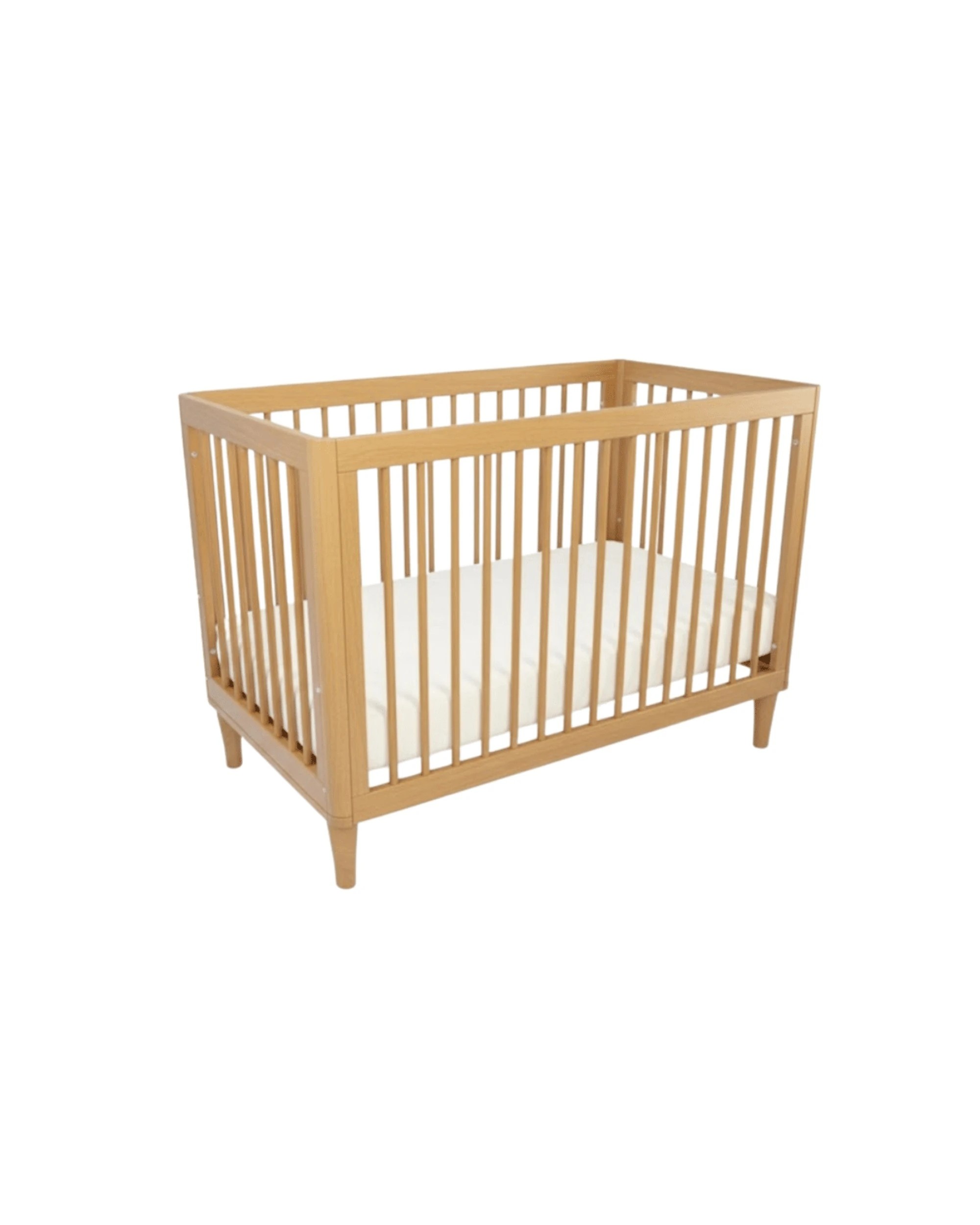 1 Babyhood Riya Cot - Natural, 1 of 5