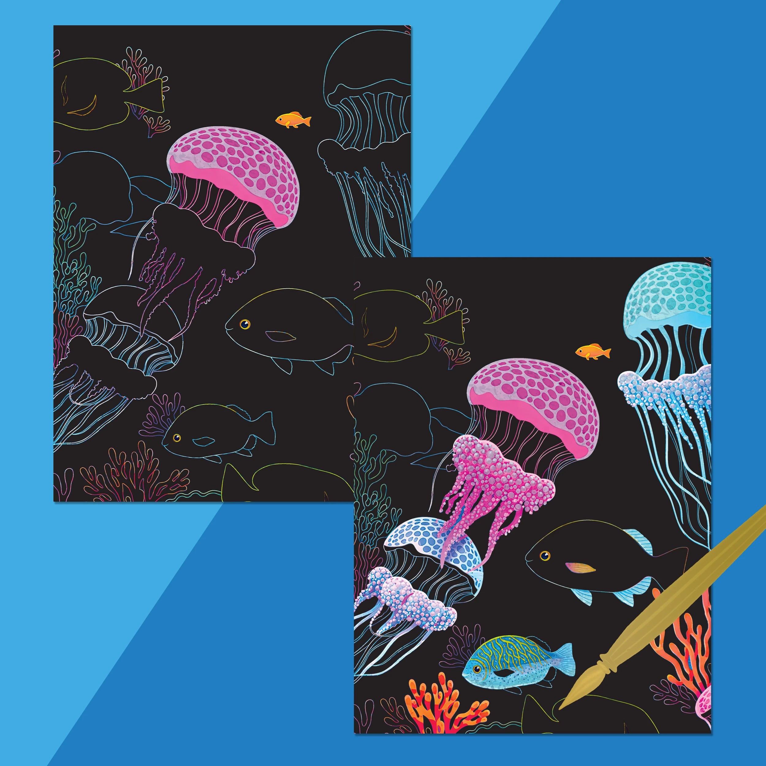 5 Kaleidoscope Etch Art: Ocean Treasures - Book, 5 of 7