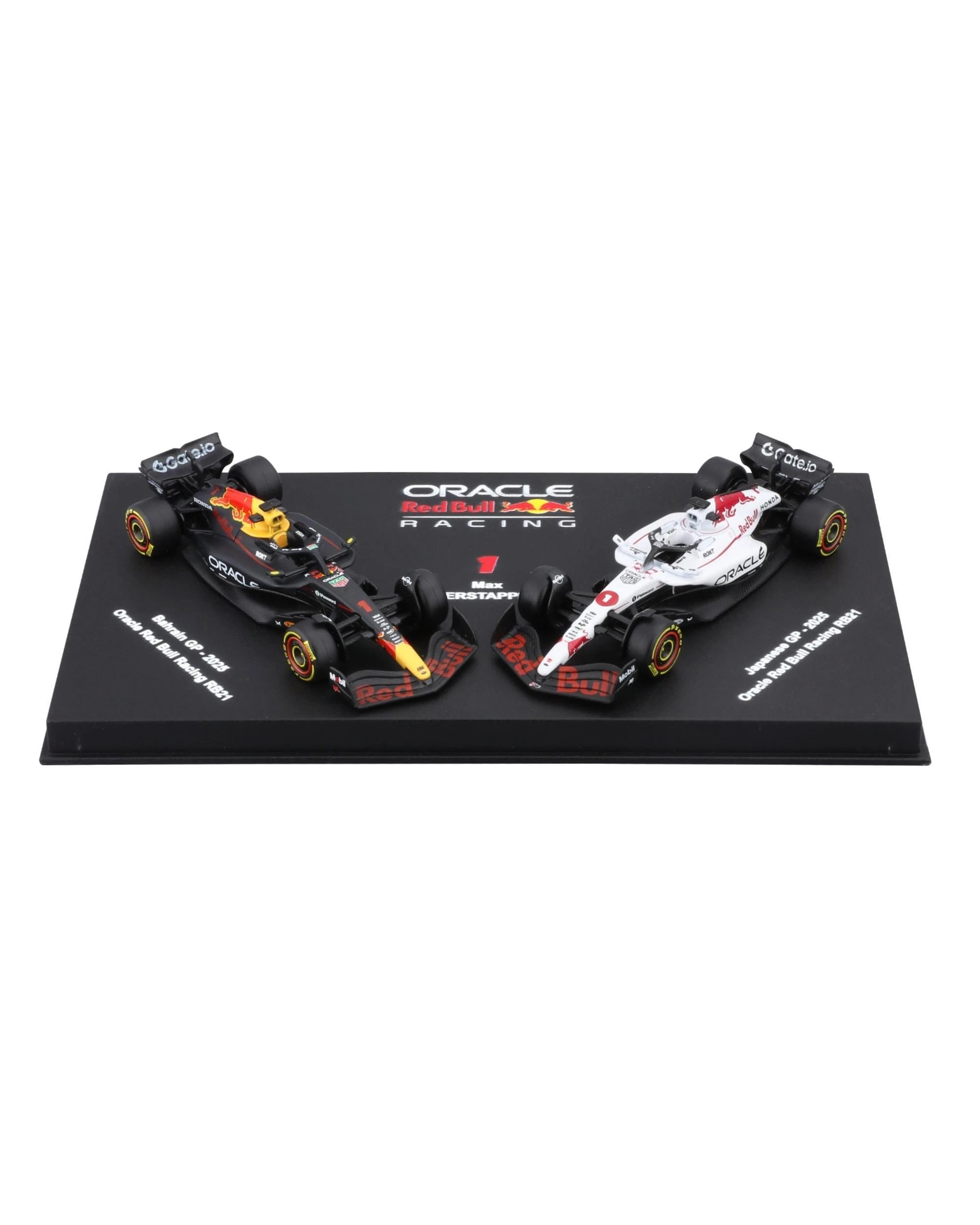 4 Bburago F1 2025 Red Bull Racing RB21 #1 Verstappen 1:64 Diecast Vehicle 2pk, 4 of 6