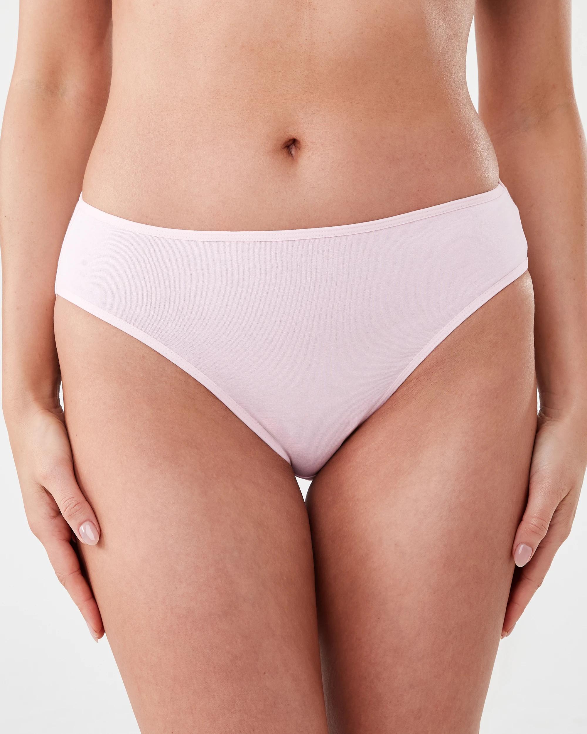 4 5 Pack Cotton Stretch Hi-Cut Briefs Mini Heart, 4 of 10